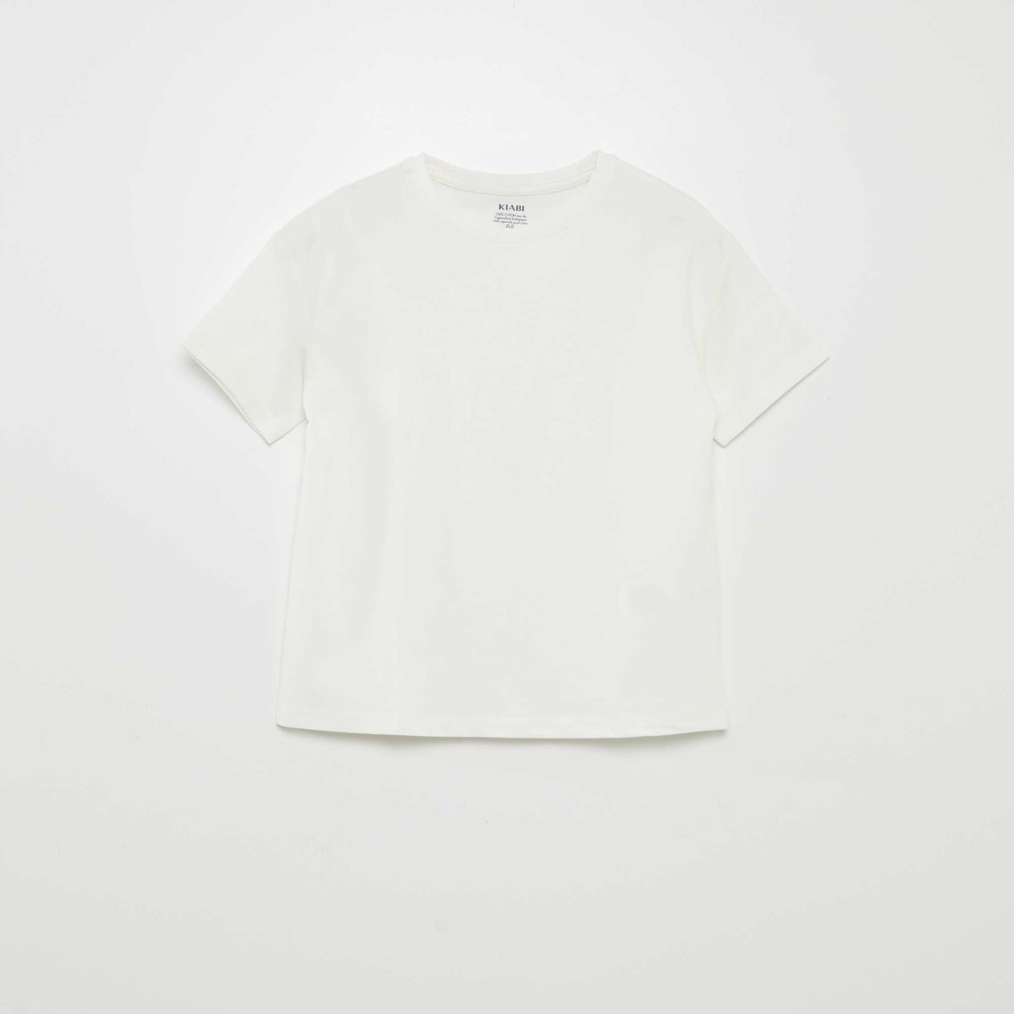 Thick jersey knit T-shirt - Tough CottonT WHITE