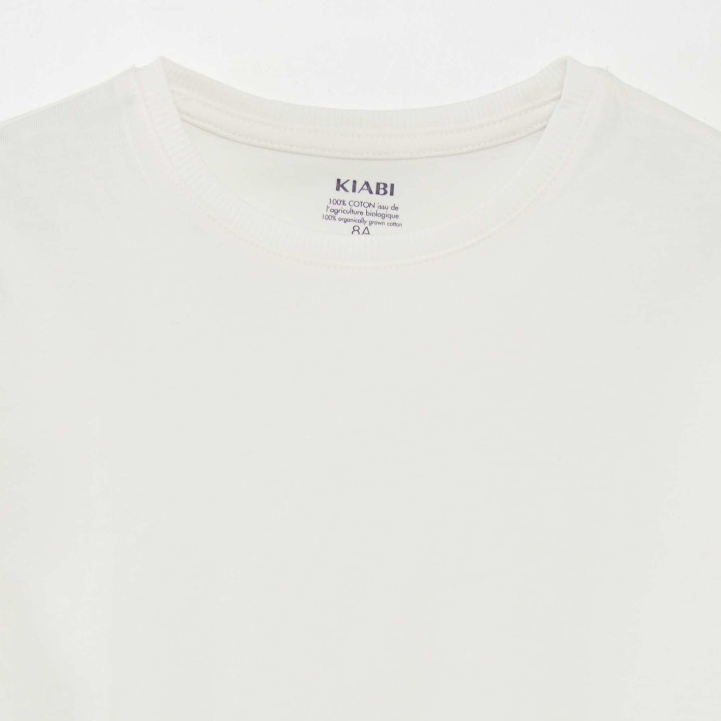 Thick jersey knit T-shirt - Tough CottonT WHITE