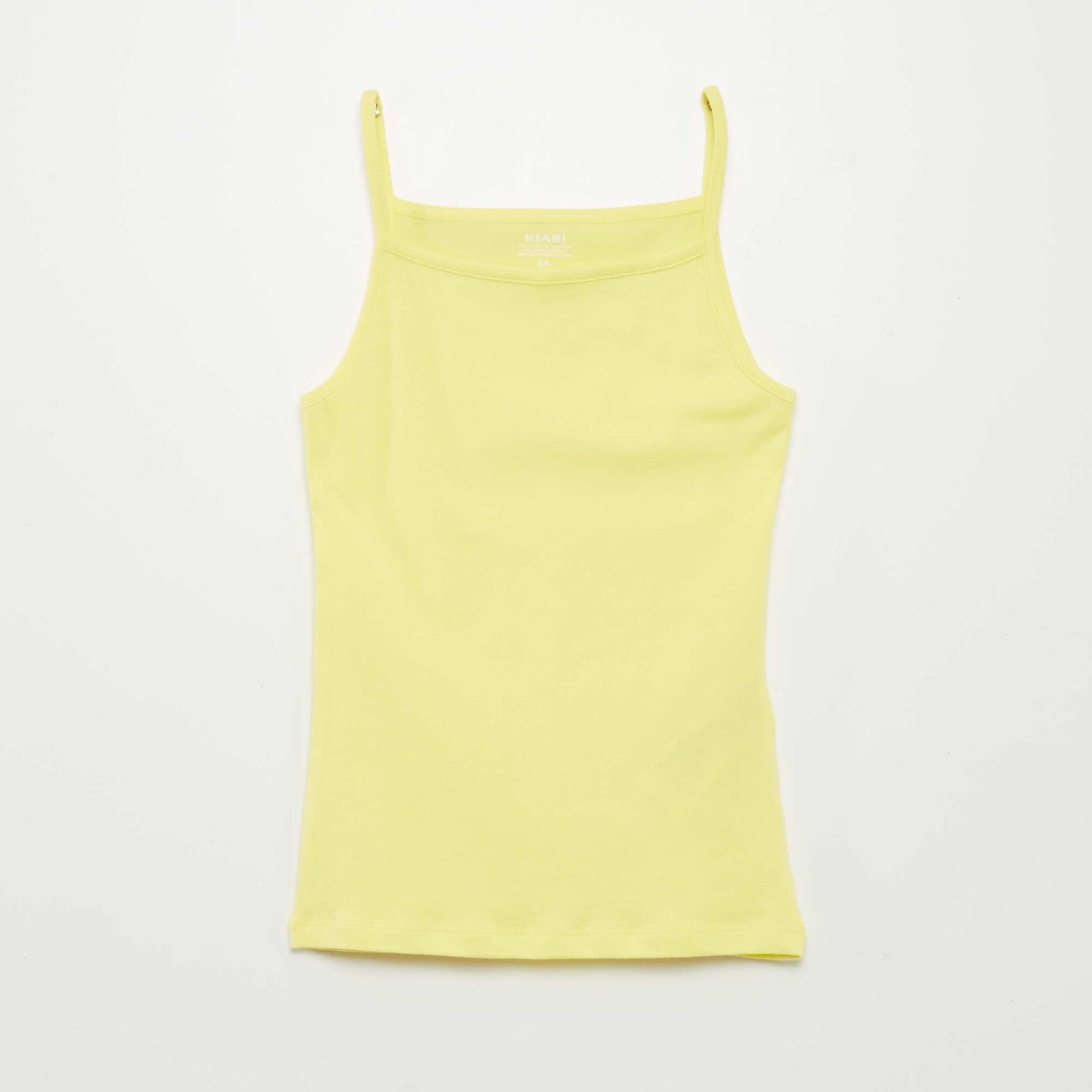 Pack of 2 plain vest tops PURPLE