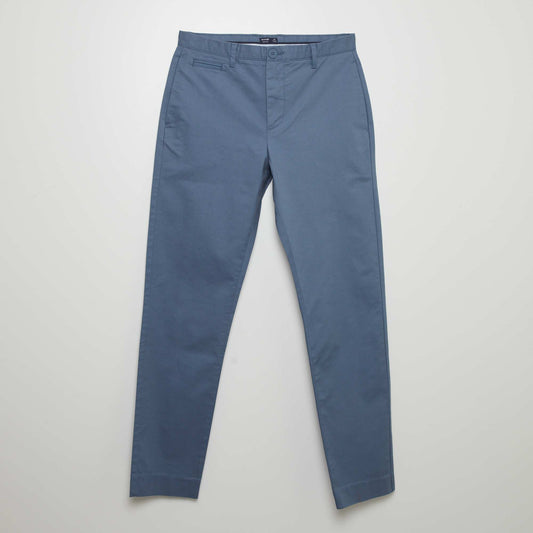 Slim-fit chinos BLUE