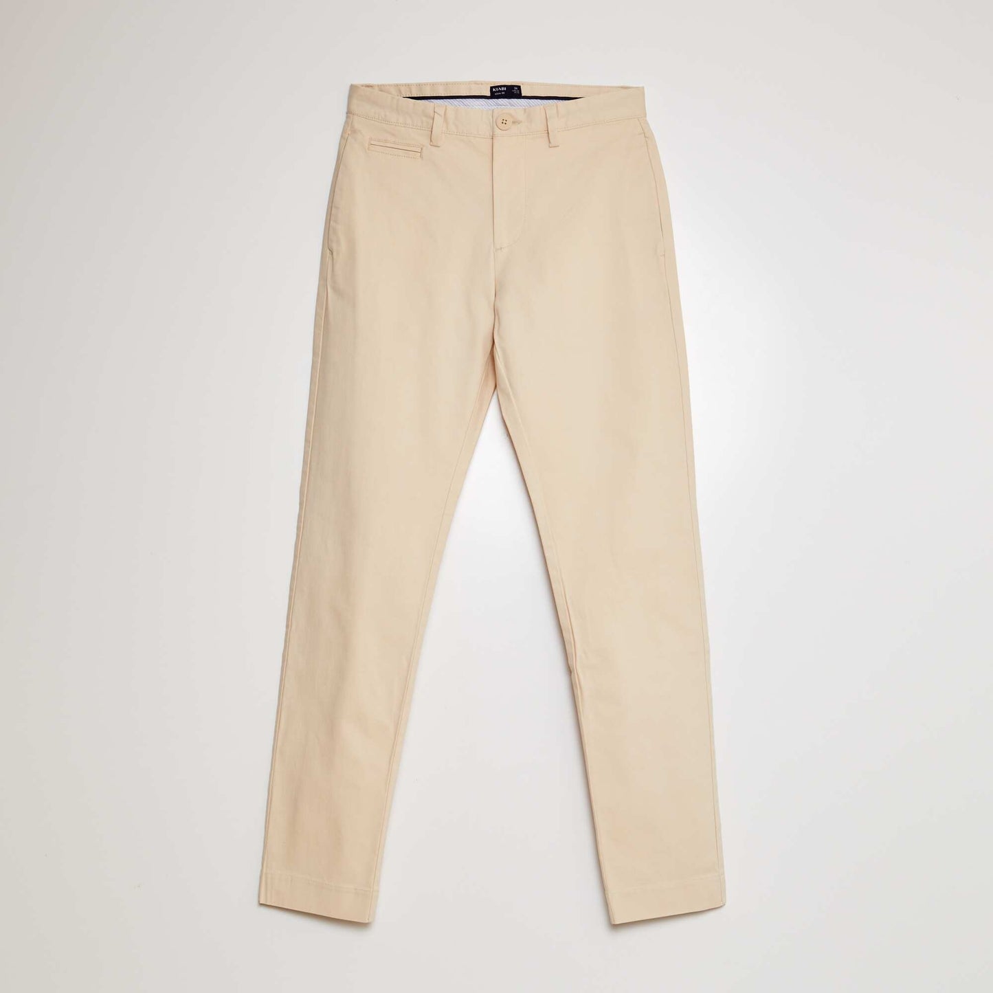 بنطلون تينسل ضيق BEIGE