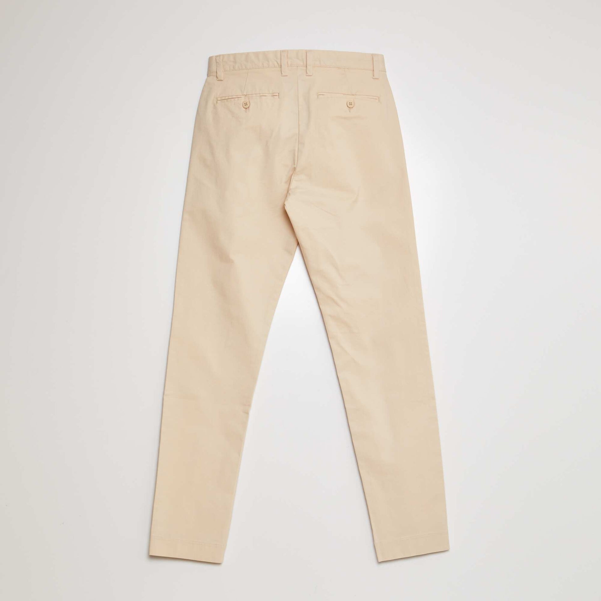 بنطلون تينسل ضيق BEIGE