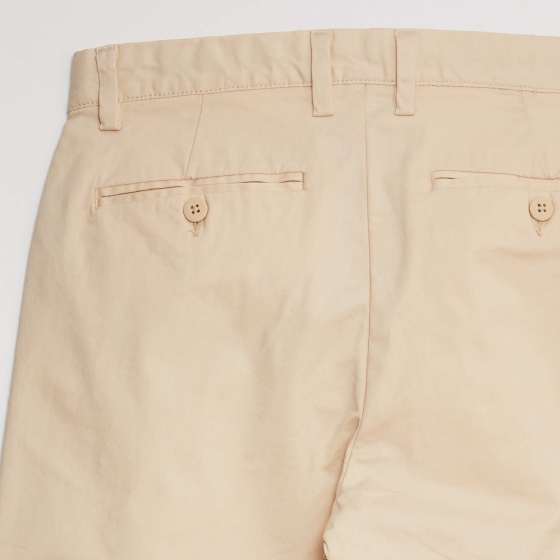 بنطلون تينسل ضيق BEIGE