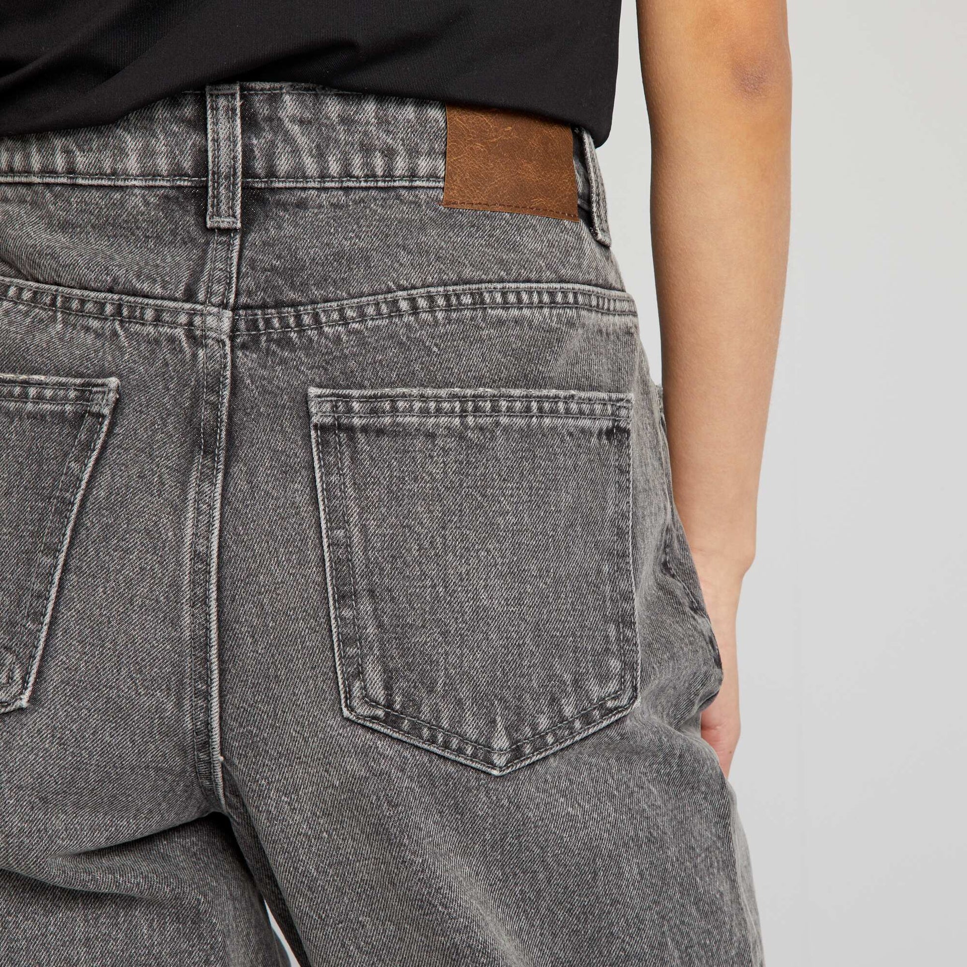 Straight-leg jeans GREY
