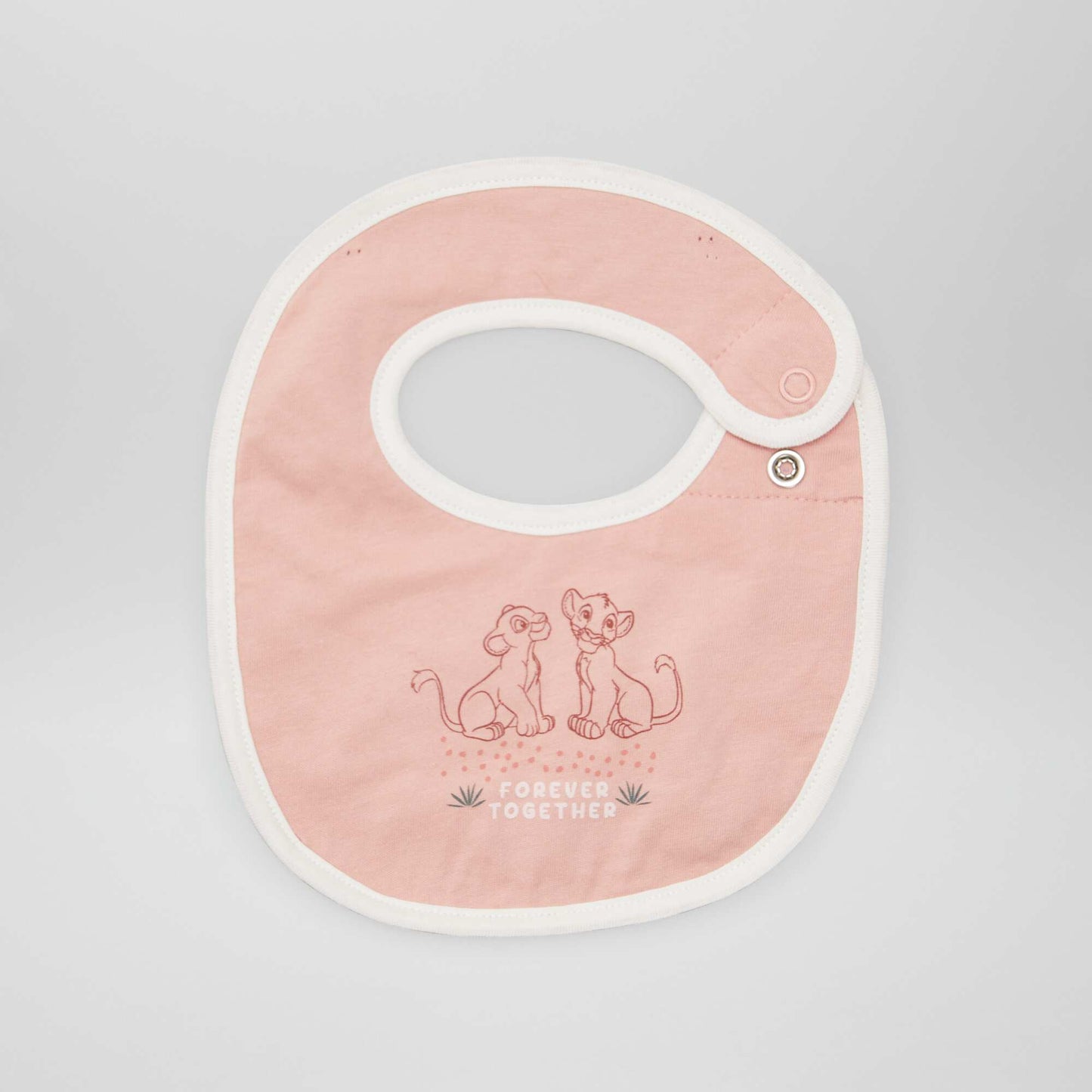 Pack of 3 Nala & Simba bibs BEIGE