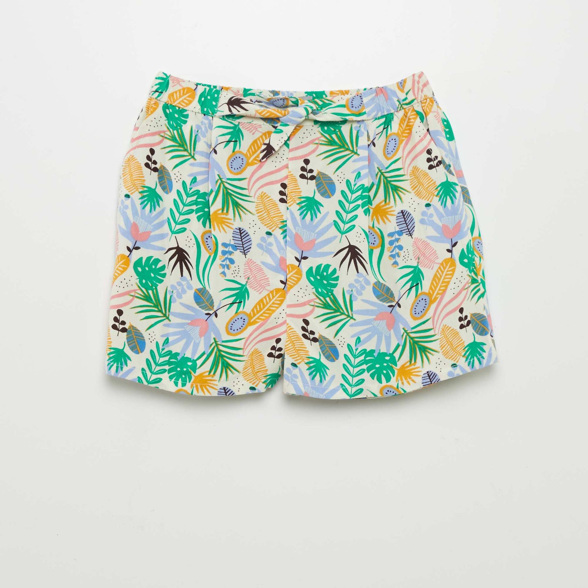 Flowing shorts WHITE