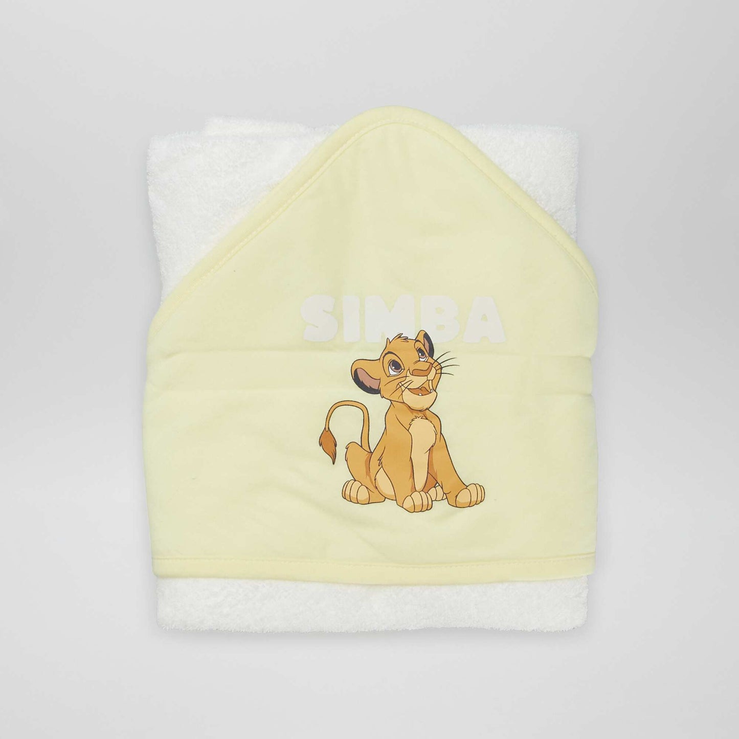 'Disney' hooded bath towel YELLOW