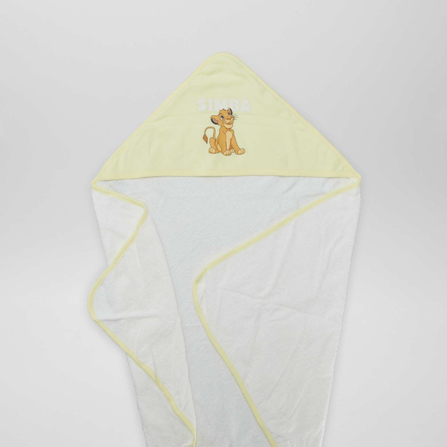 'Disney' hooded bath towel YELLOW