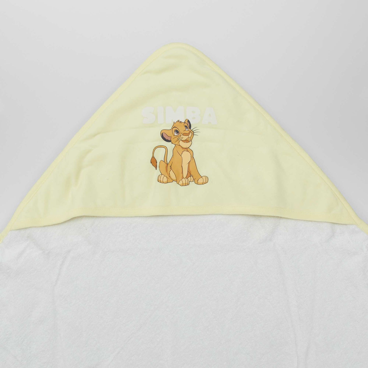 'Disney' hooded bath towel YELLOW