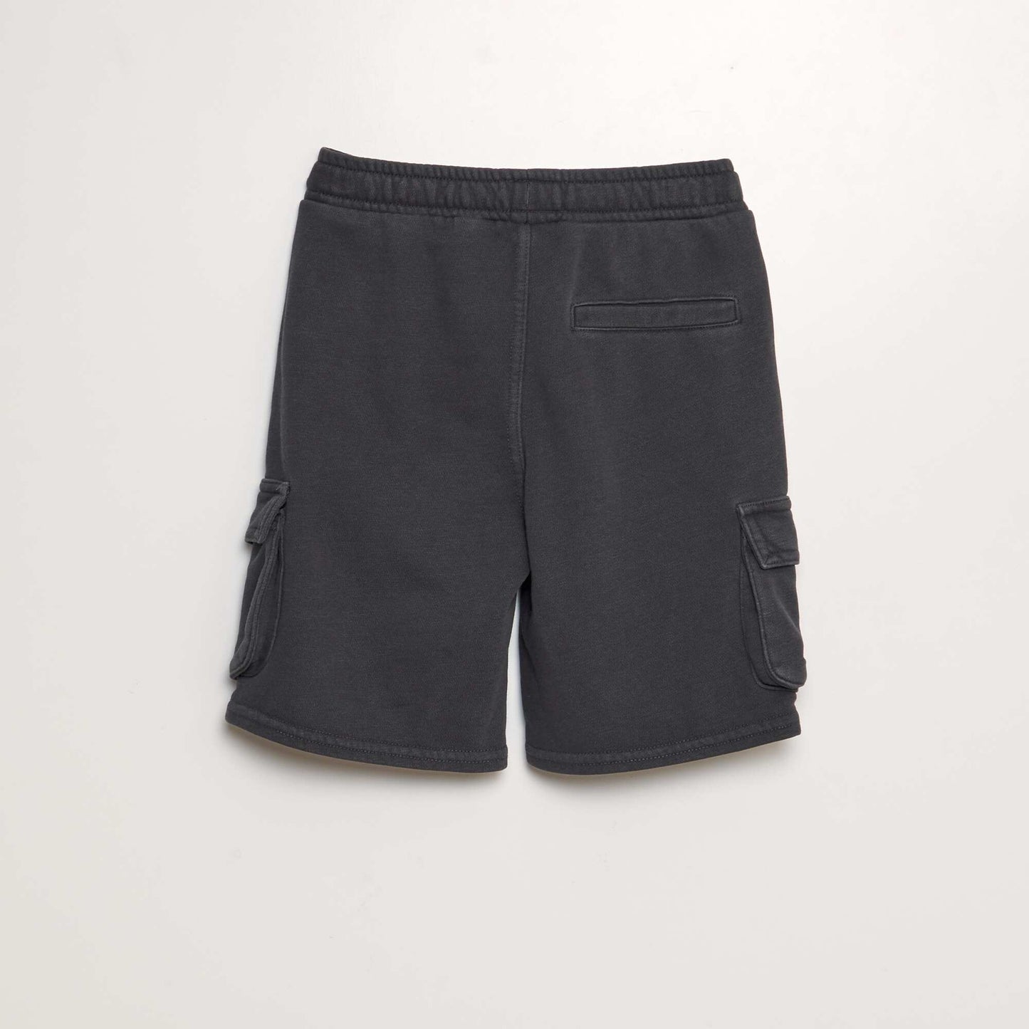 Bermuda shorts with side pockets BLACK