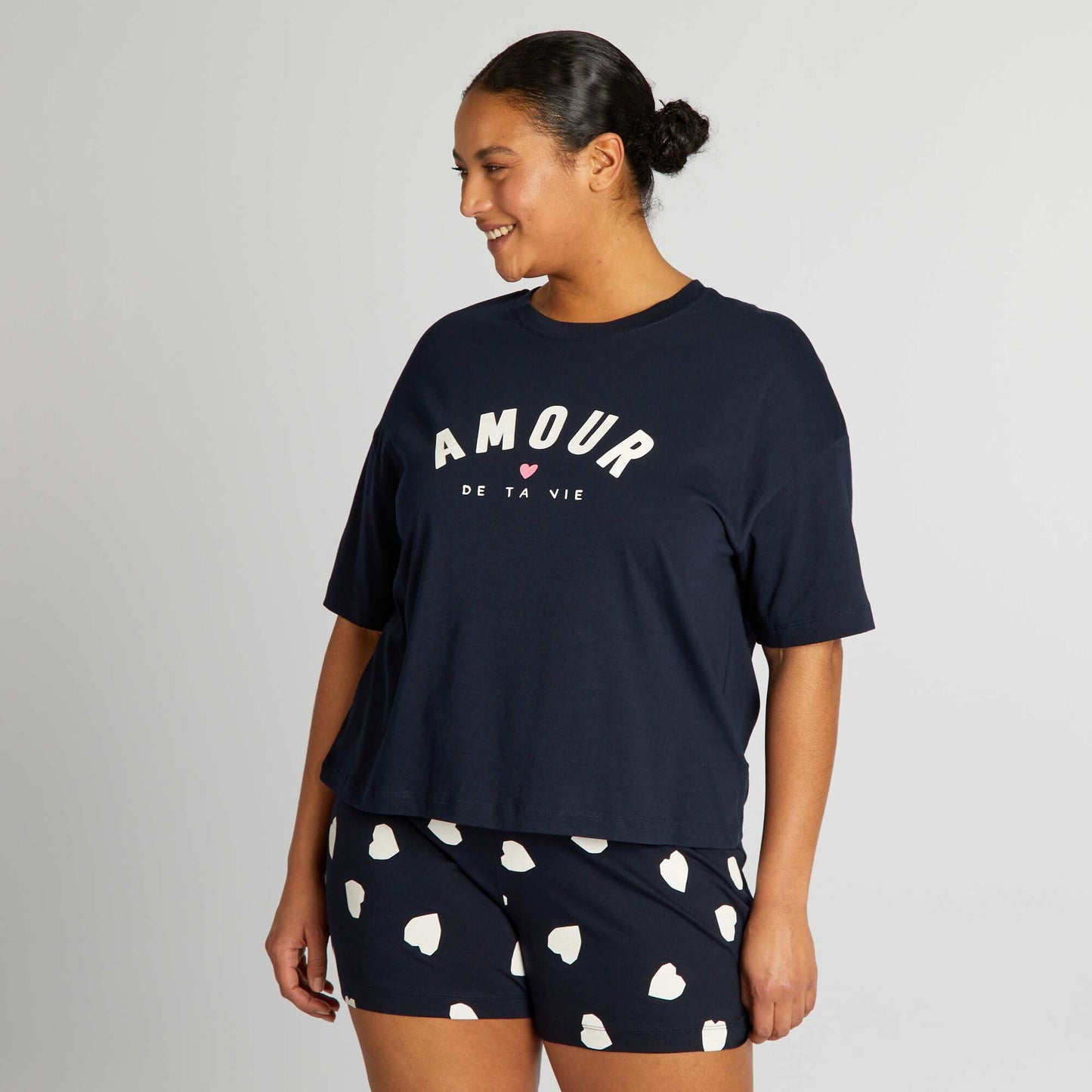 Short pyjama set - 2-piece set BLUE