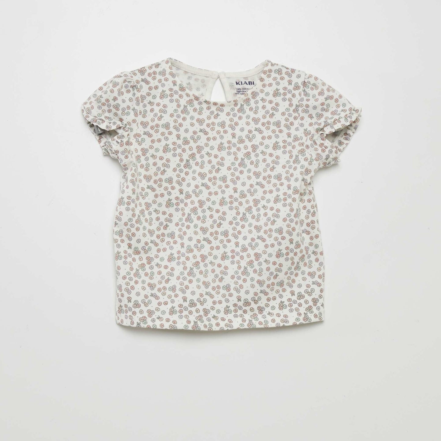 Printed leggings + T-shirt set - 2-piece set WHITE
