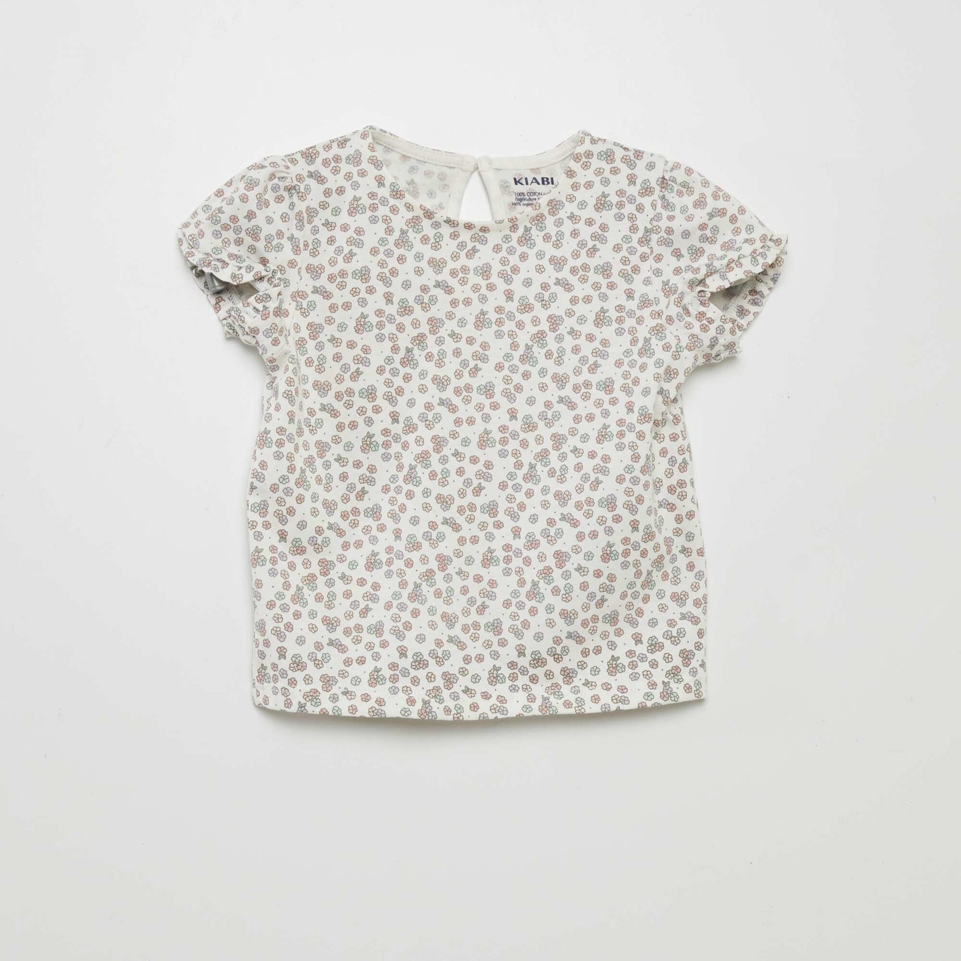 Printed leggings + T-shirt set - 2-piece set WHITE