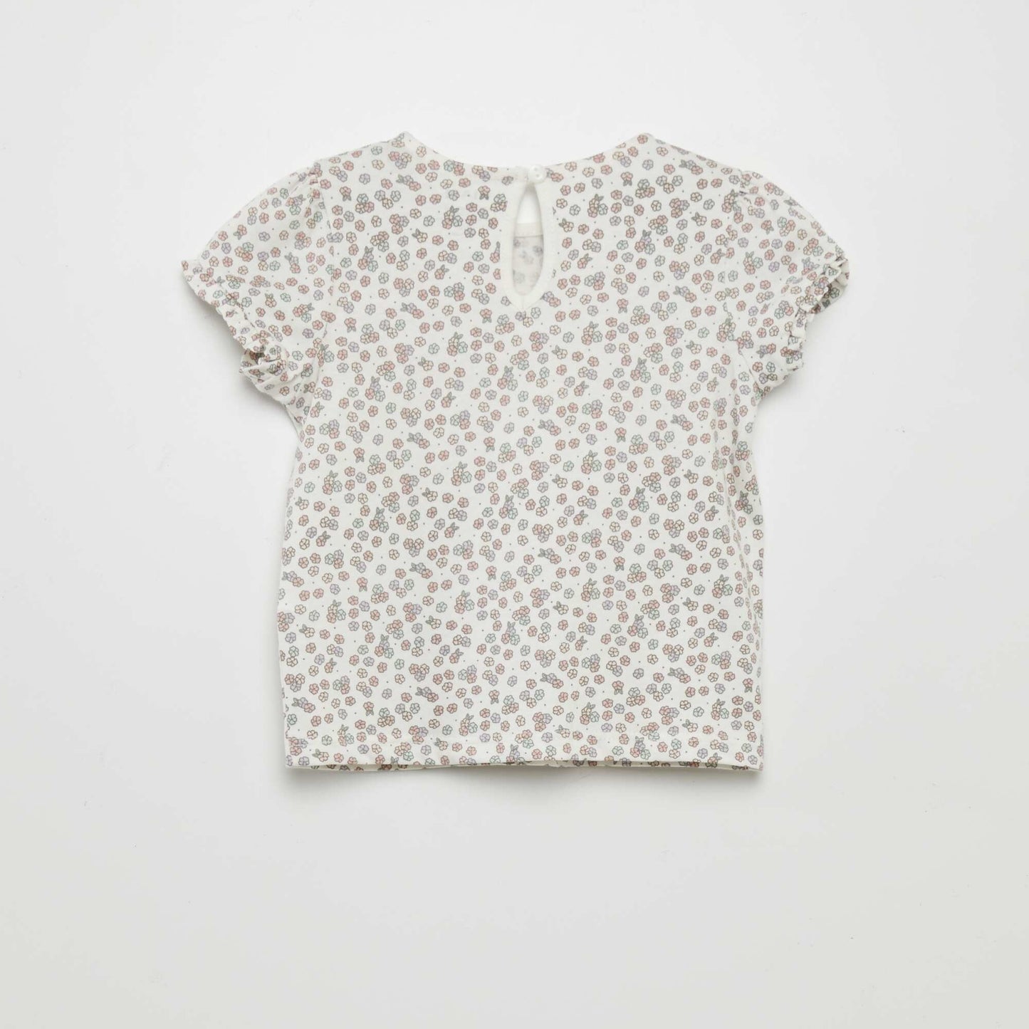 Printed leggings + T-shirt set - 2-piece set WHITE