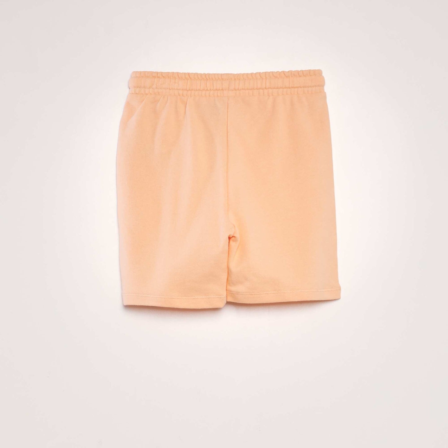 Surfer-style French terrycloth Bermuda shorts ORANGE