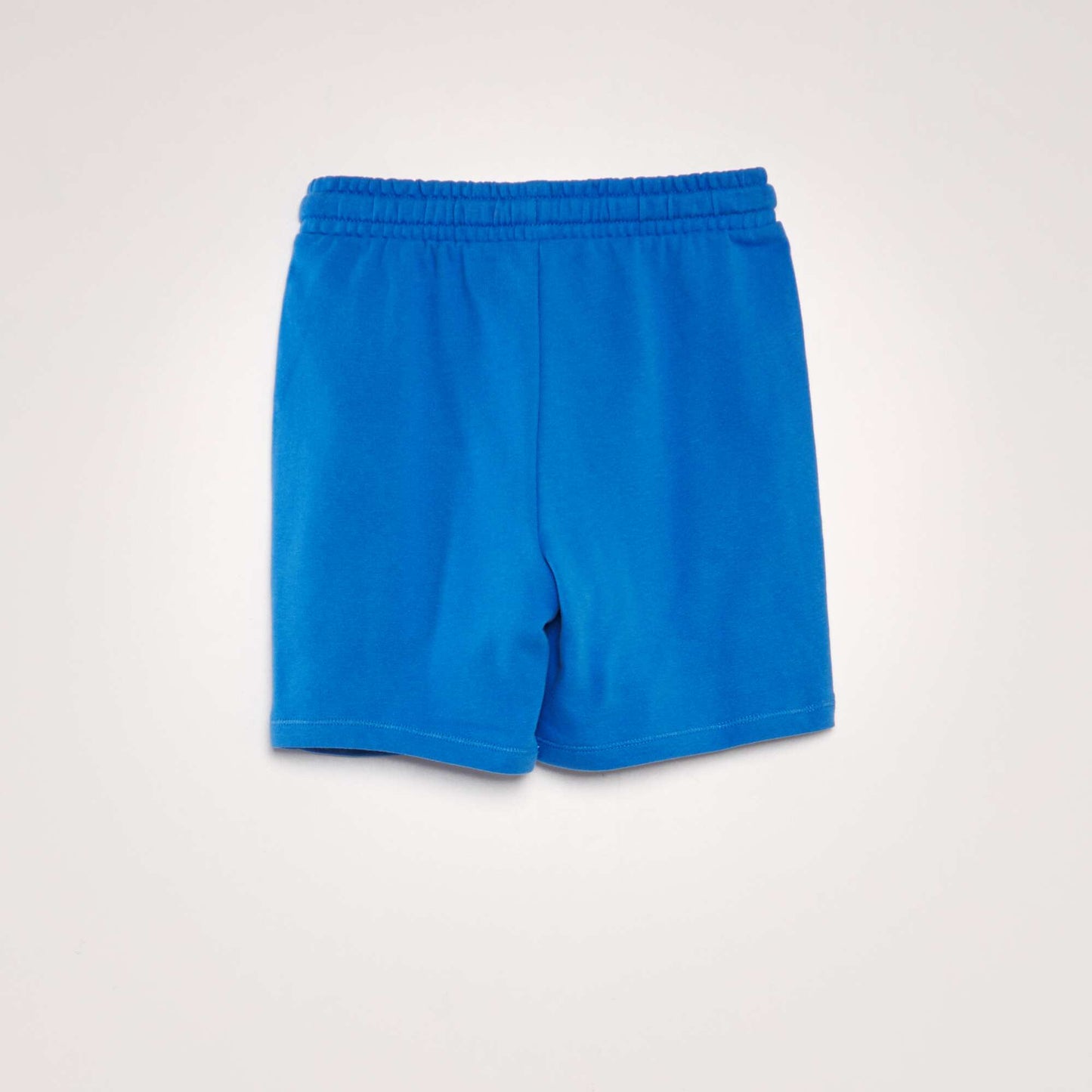 Surfer-style French terrycloth Bermuda shorts BLUE