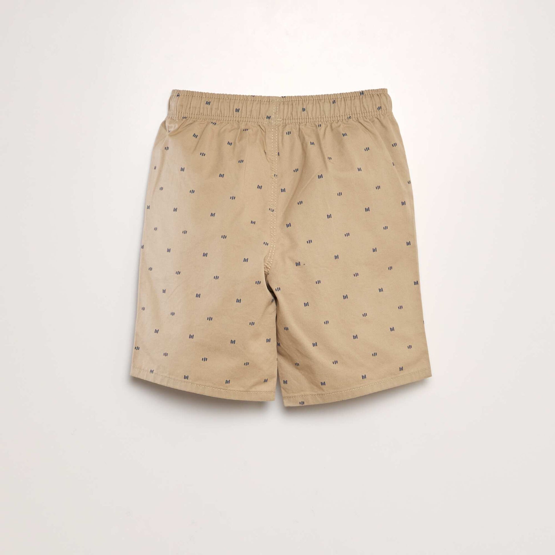 Printed Bermuda shorts BEIGE