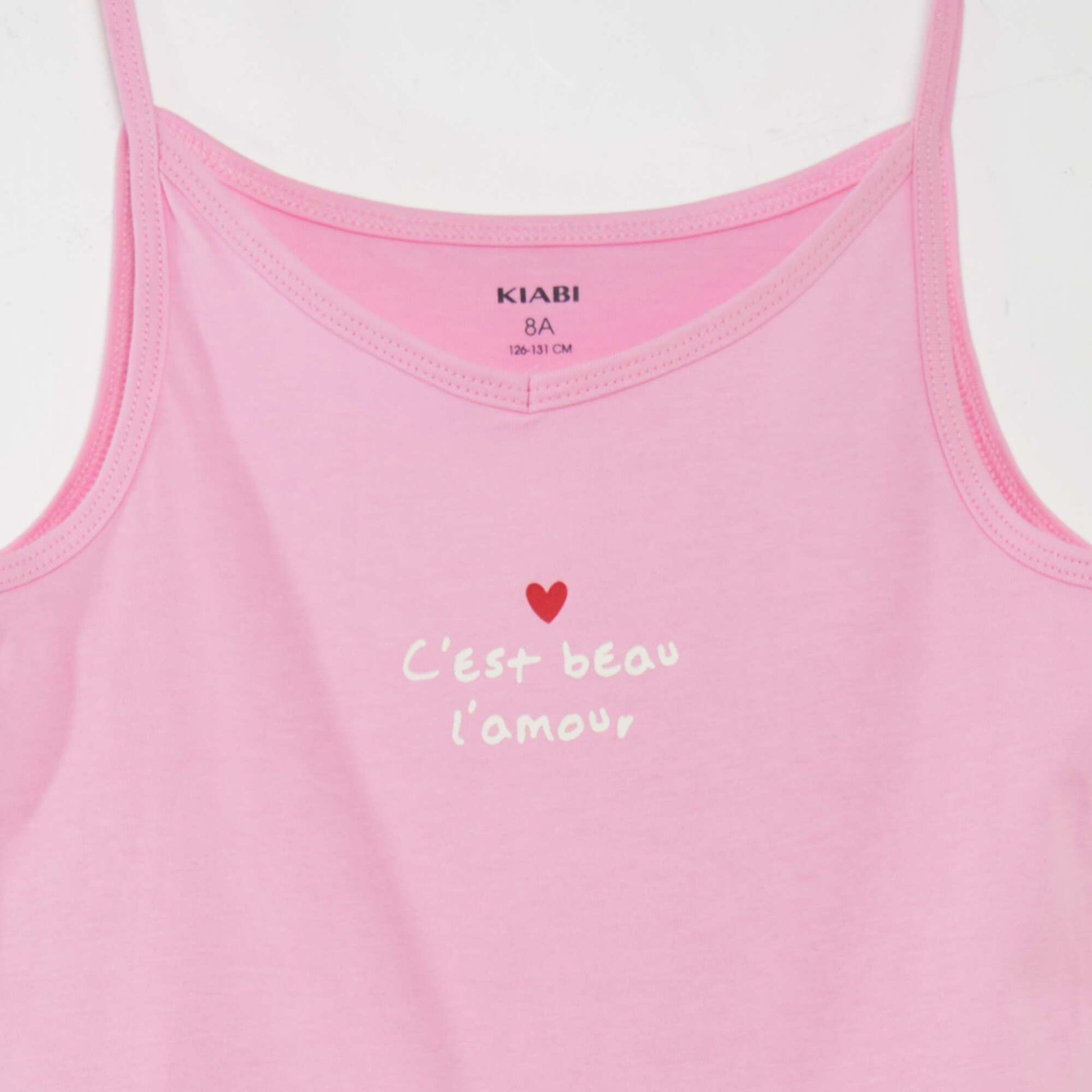 Printed pyjama set - 2-piece set PINK