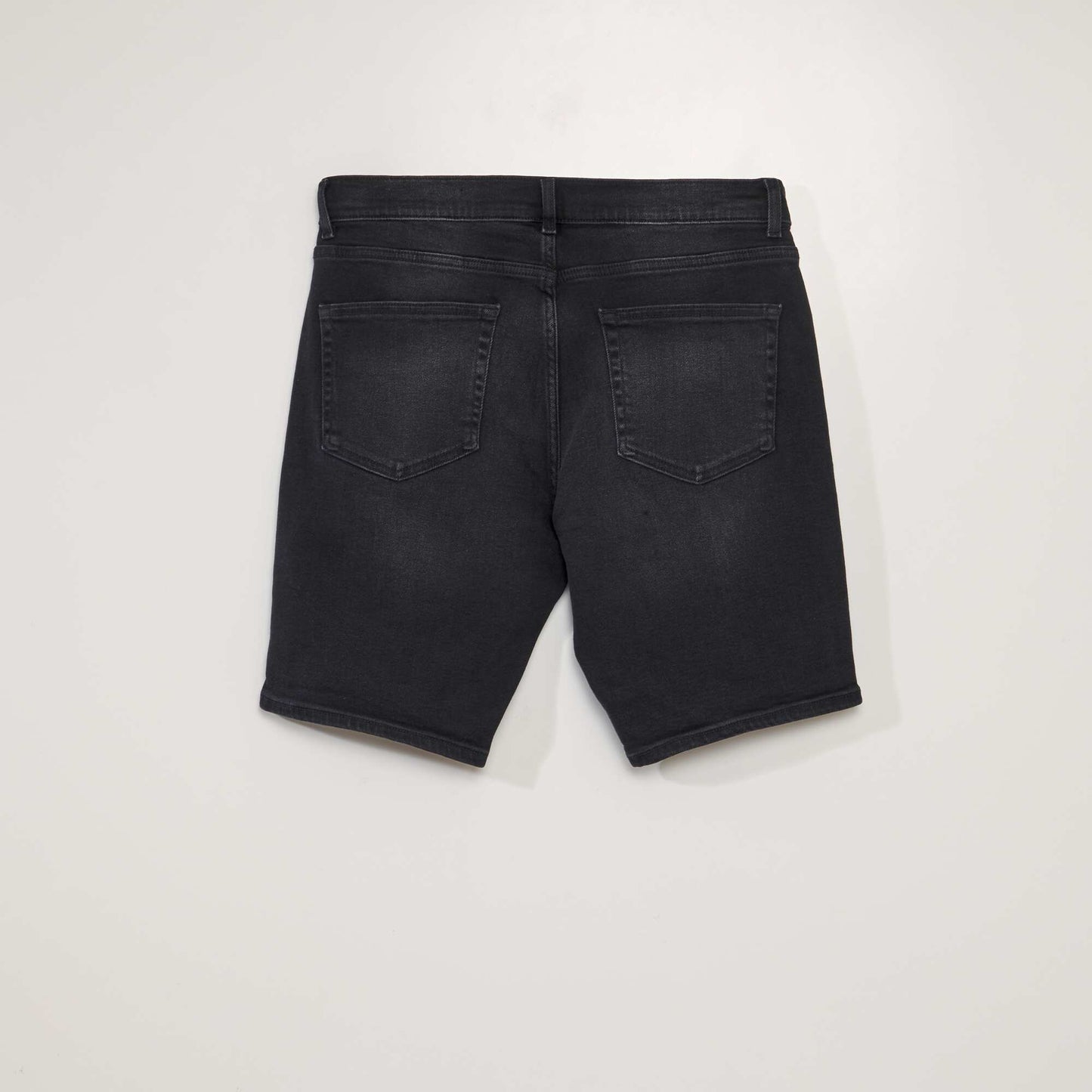 5-pocket denim Bermuda shorts GREY
