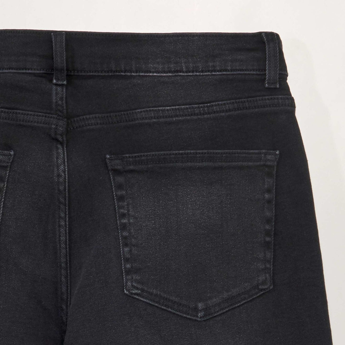 5-pocket denim Bermuda shorts GREY
