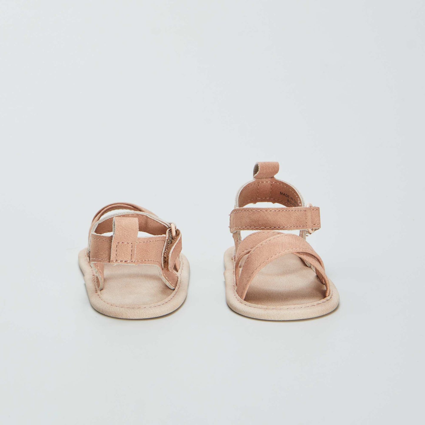 Strappy sandals BROWN