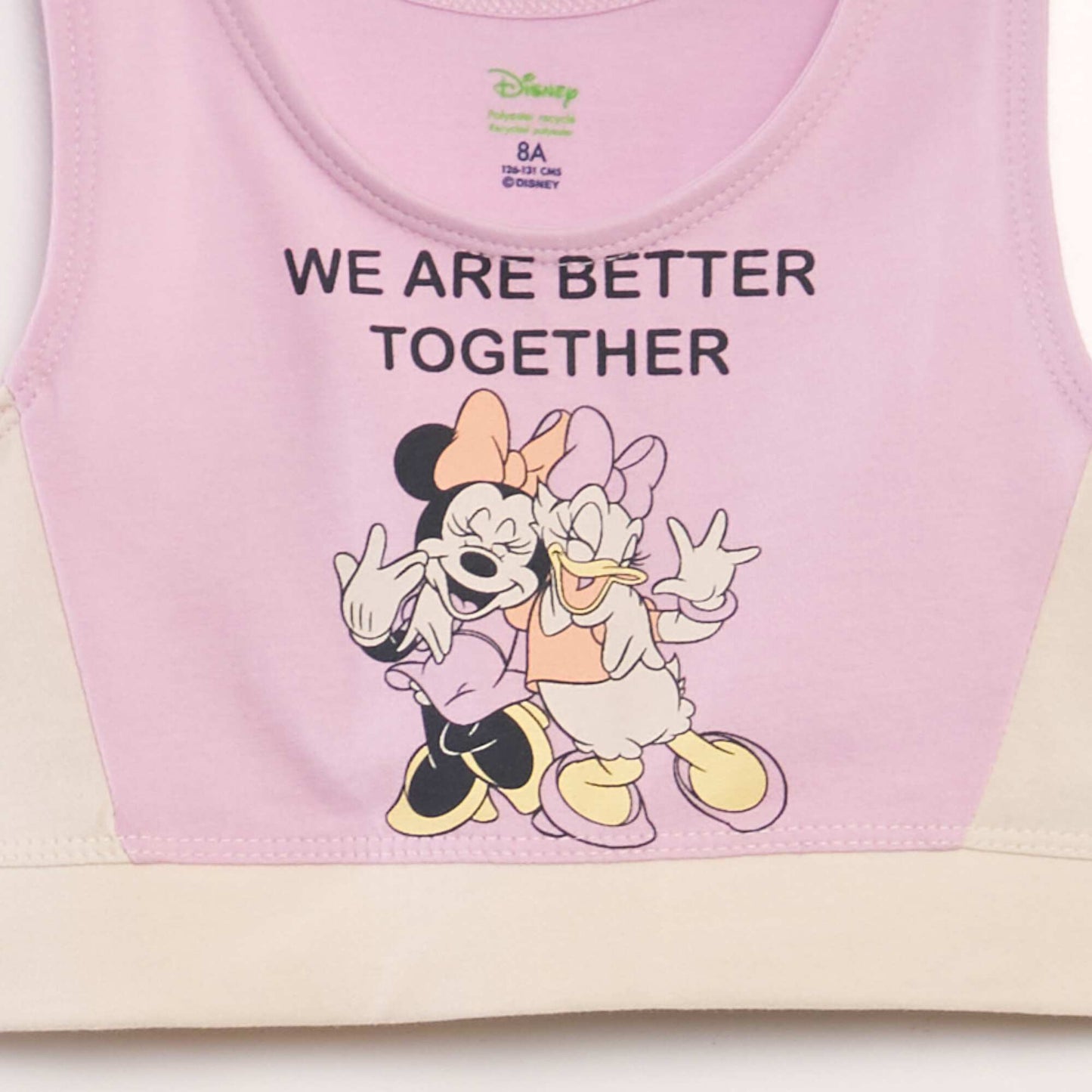 Minnie Mouse and Daisy Duck sports crop top PINK