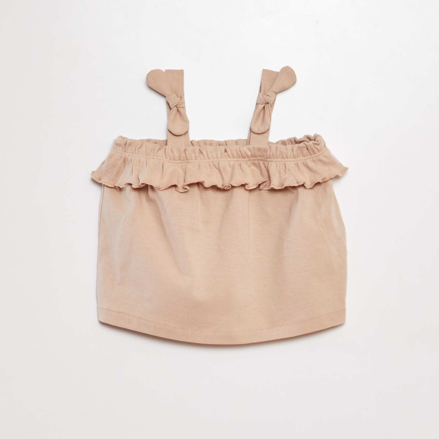Top  bloomers and headband set - 3-piece set BEIGE