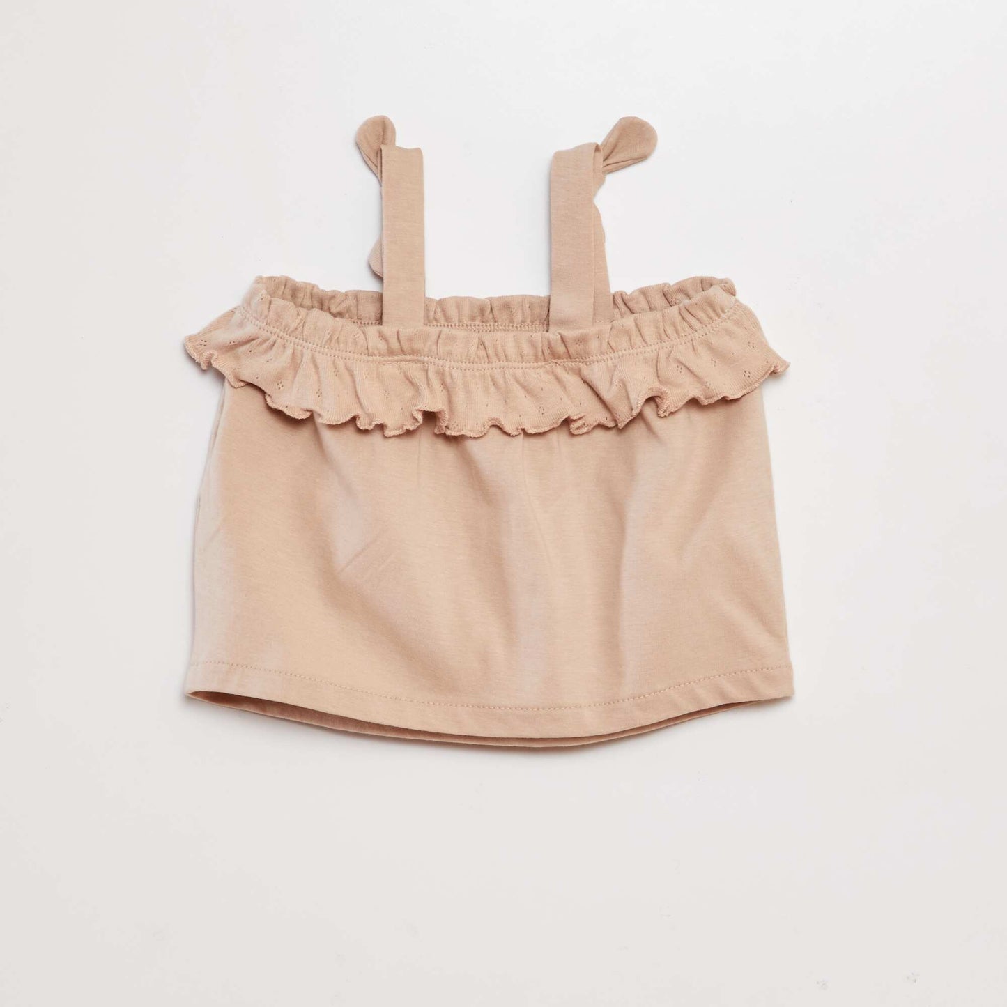 Top  bloomers and headband set - 3-piece set BEIGE