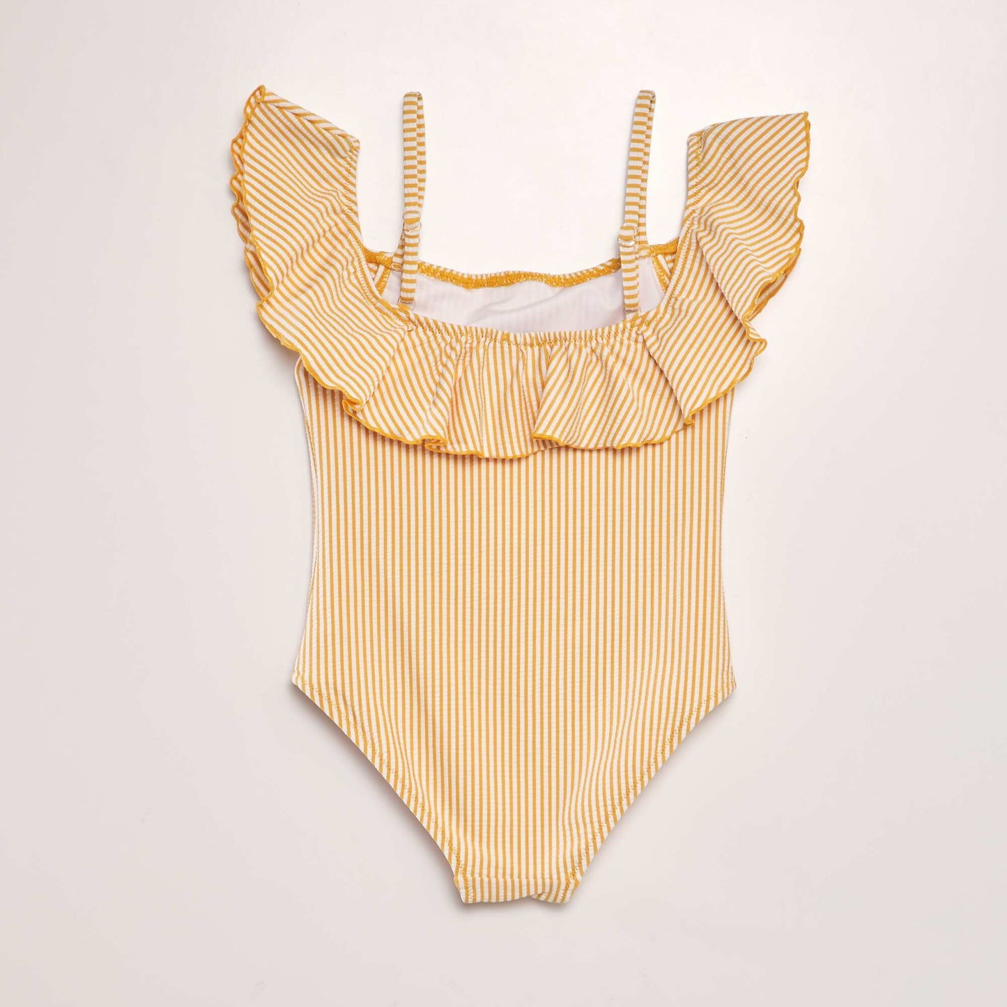 Striped swimsuit - One-piece YELLOW