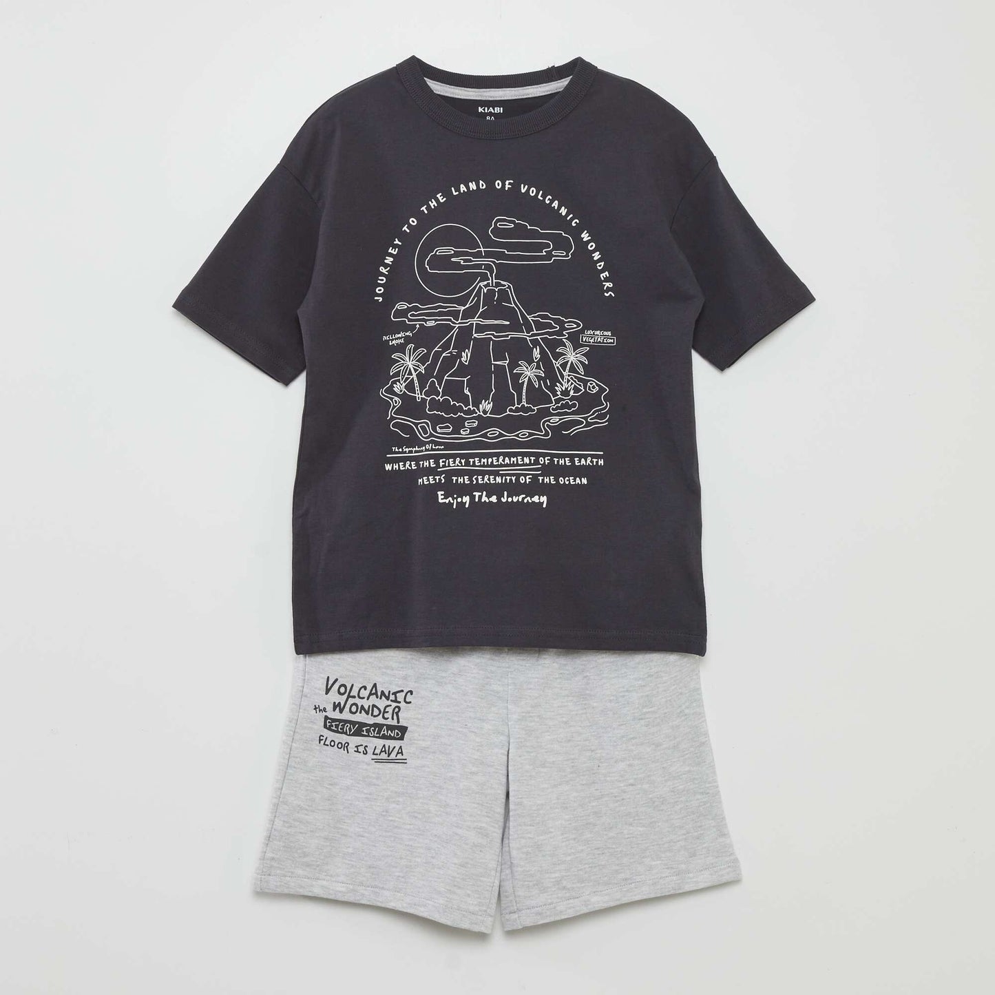 Pyjama set - 2-piece set GREY