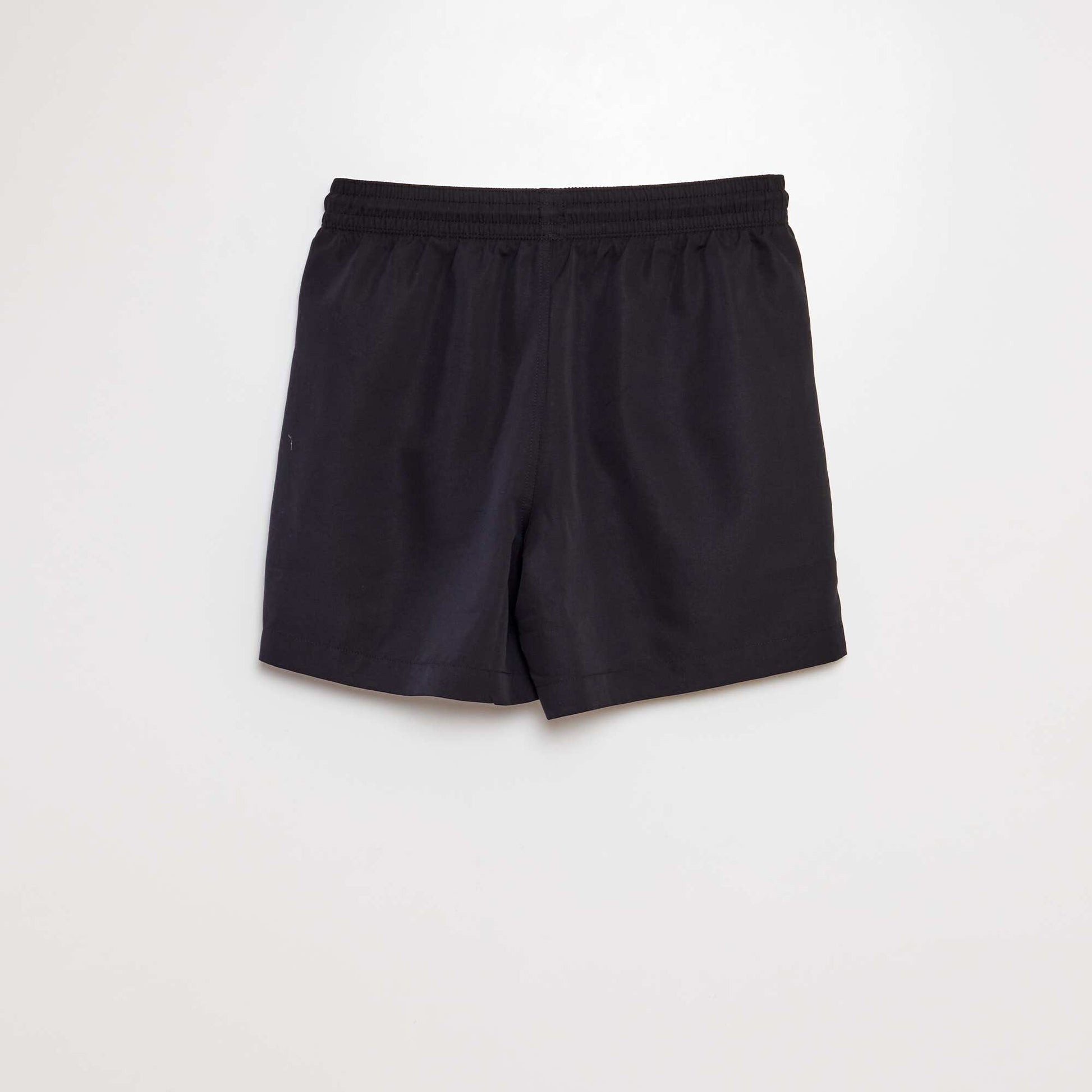 Plain swim shorts BLACK