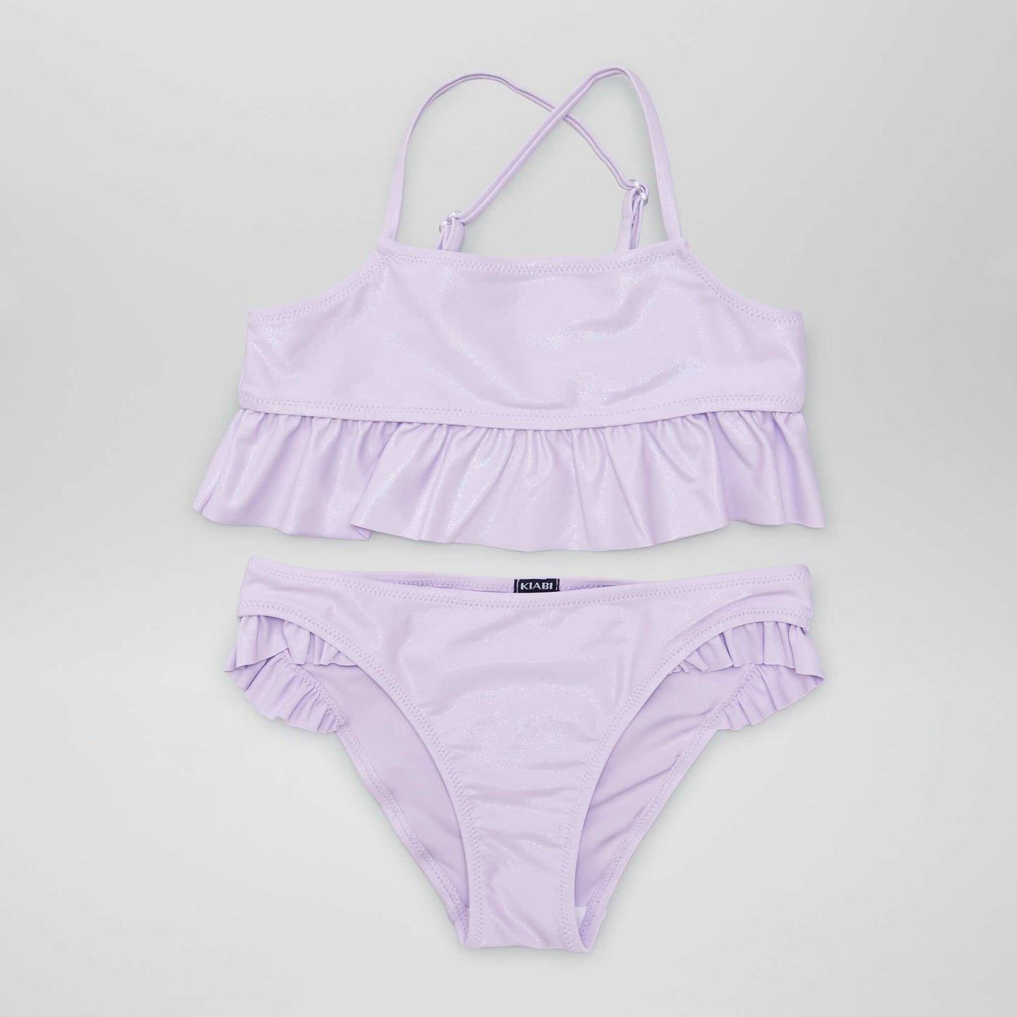 Ruffled bikini - 2-piece set PURPLE