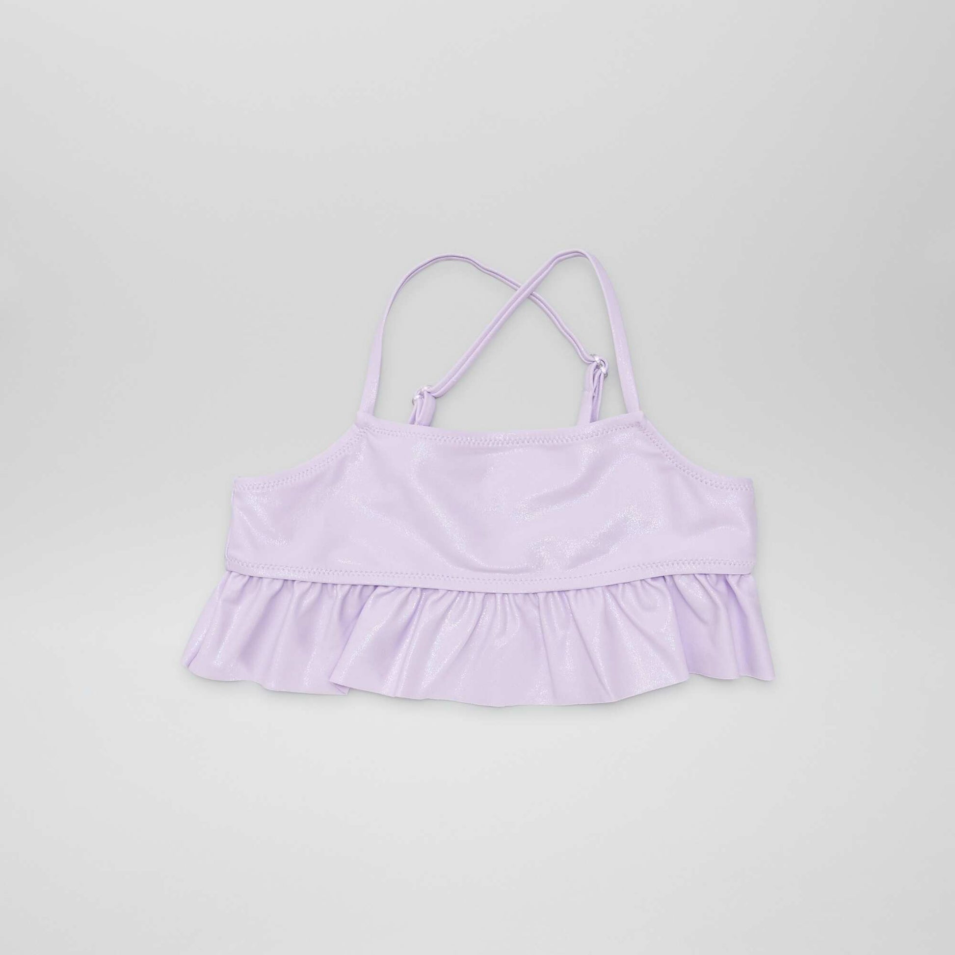Ruffled bikini - 2-piece set PURPLE