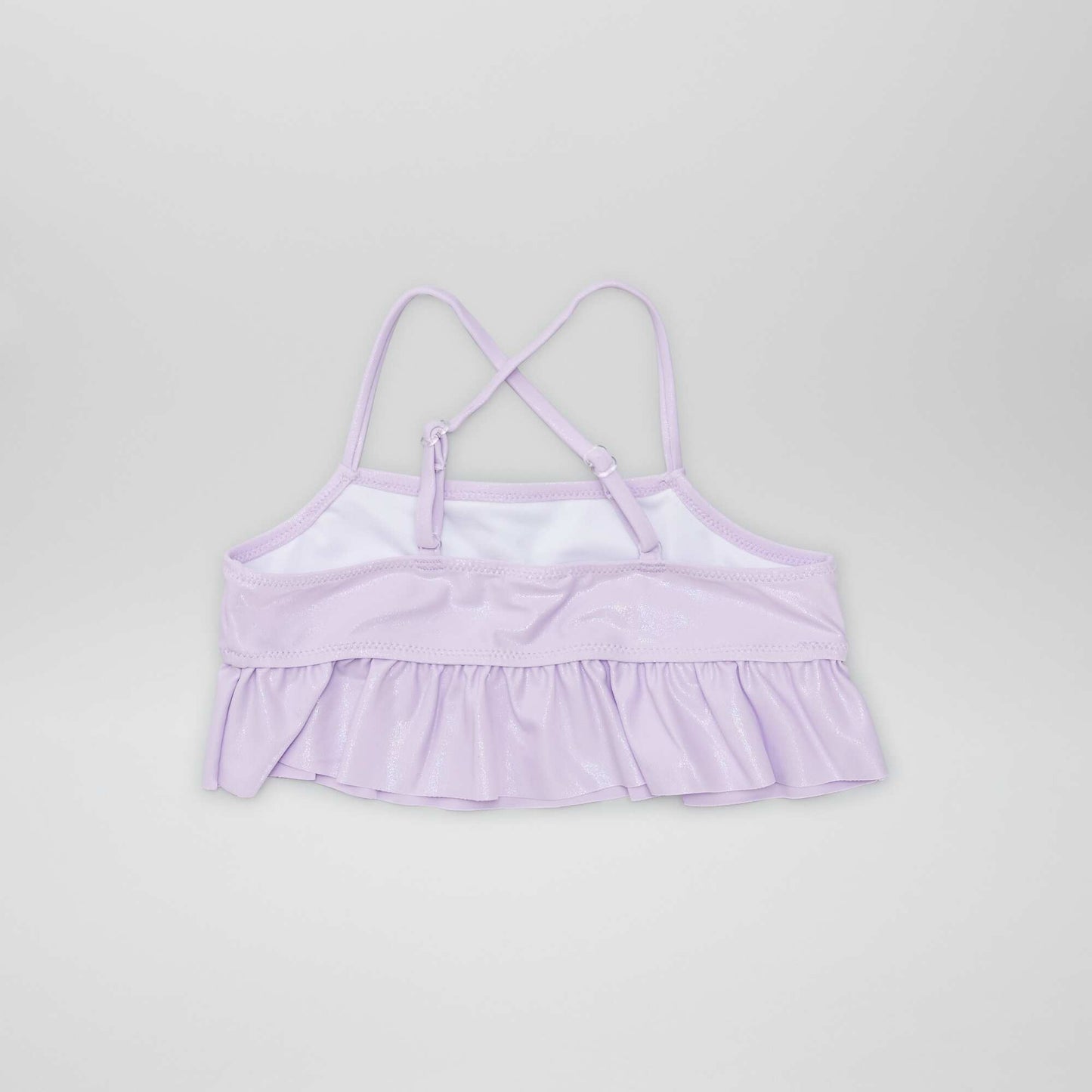 Ruffled bikini - 2-piece set PURPLE