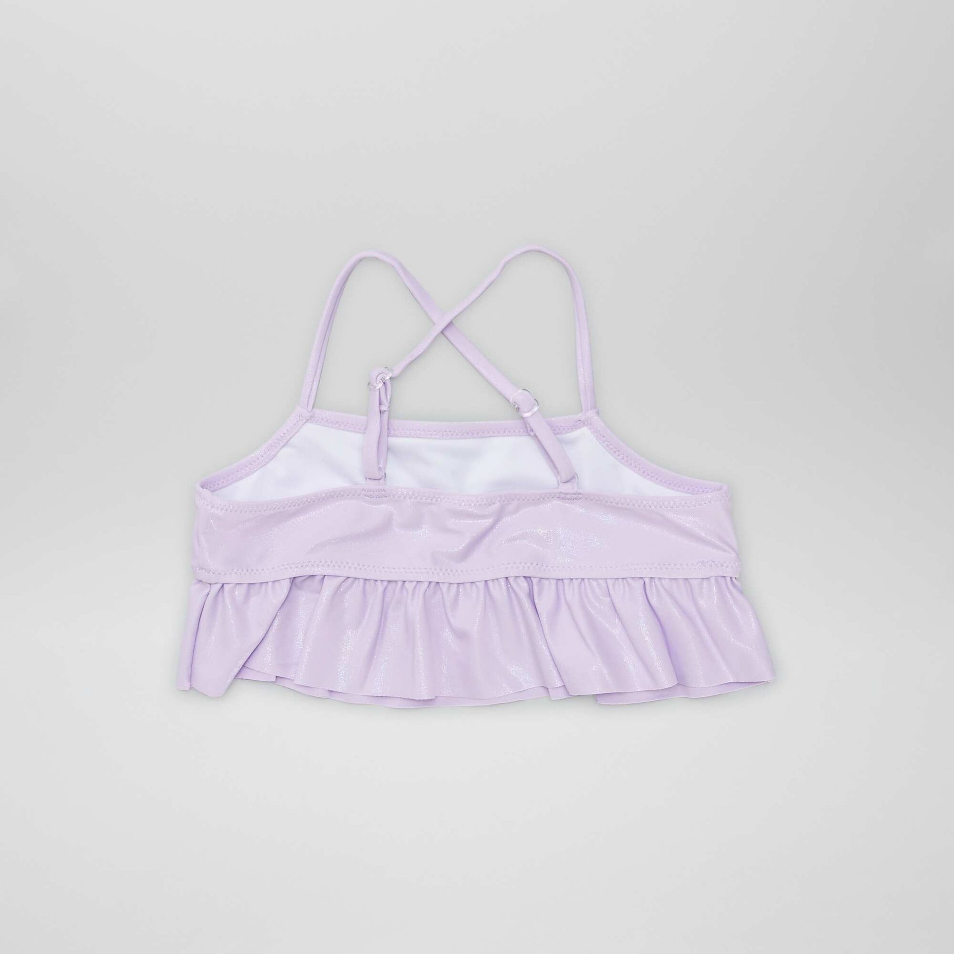 Ruffled bikini - 2-piece set PURPLE