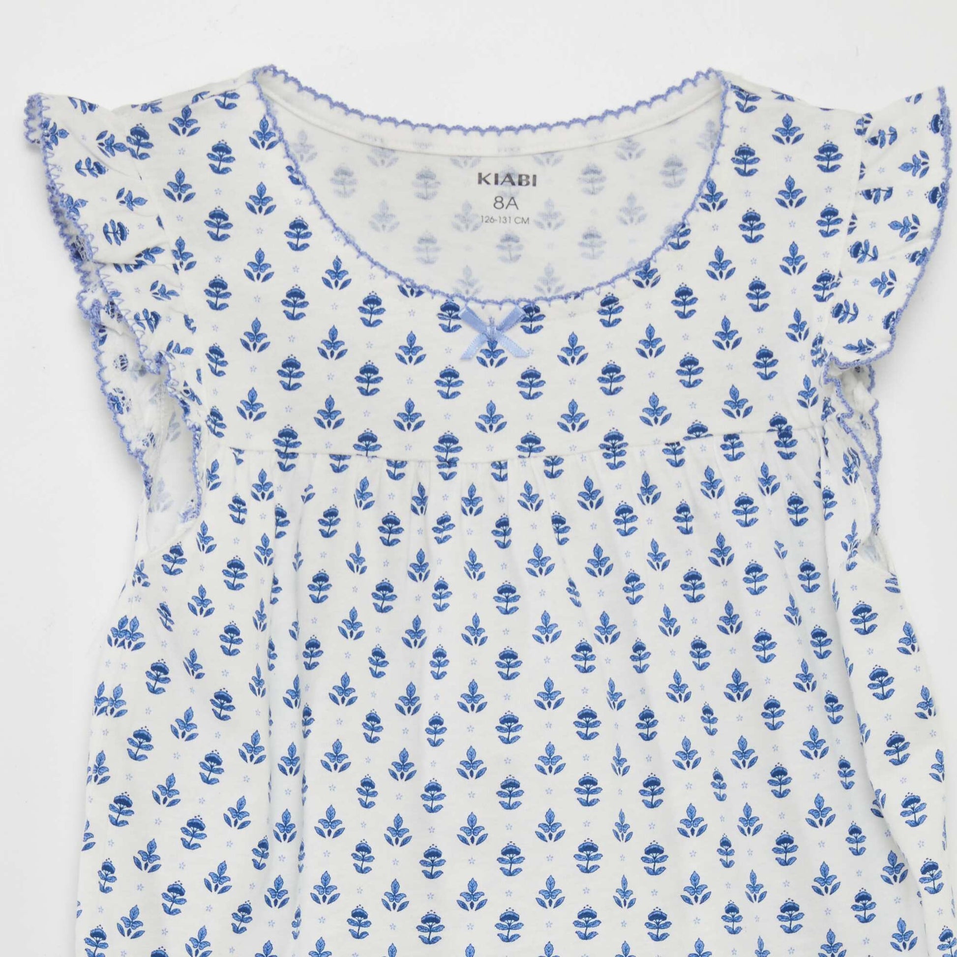 Short pyjamas - 2-piece set WHITE