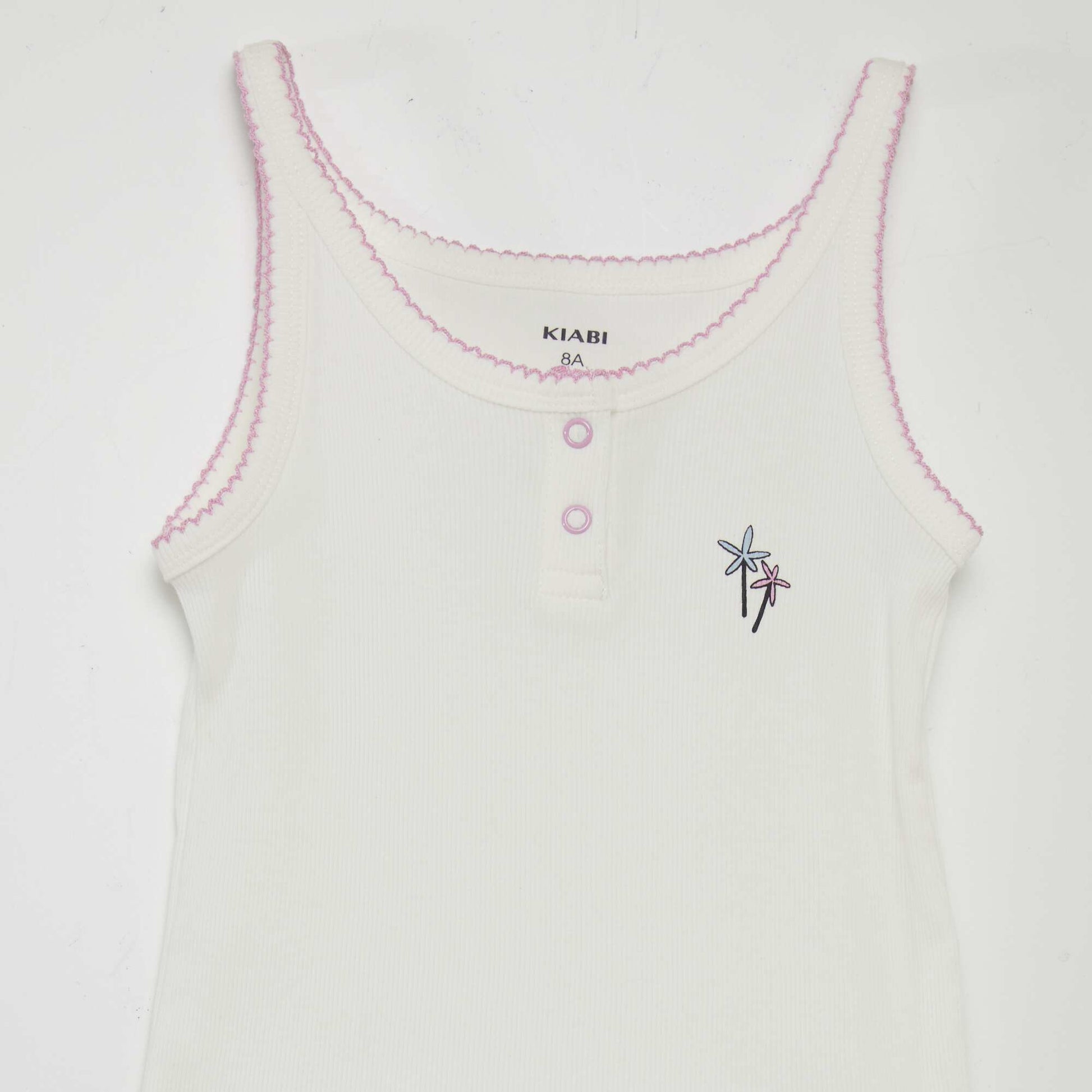 Short pyjama set - 2-piece set WHITE