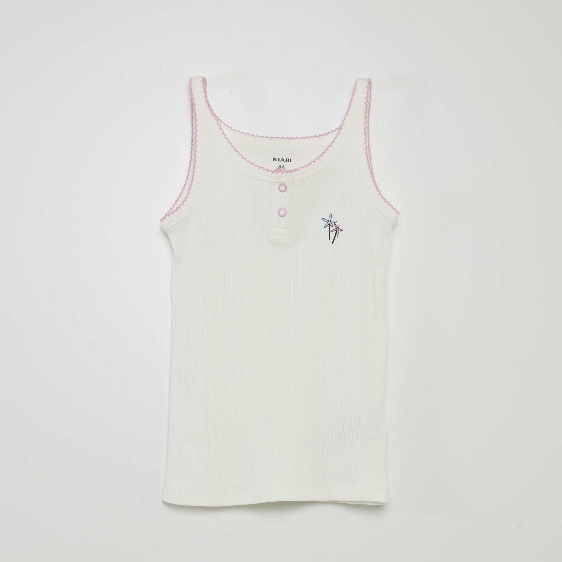 Short pyjama set - 2-piece set WHITE