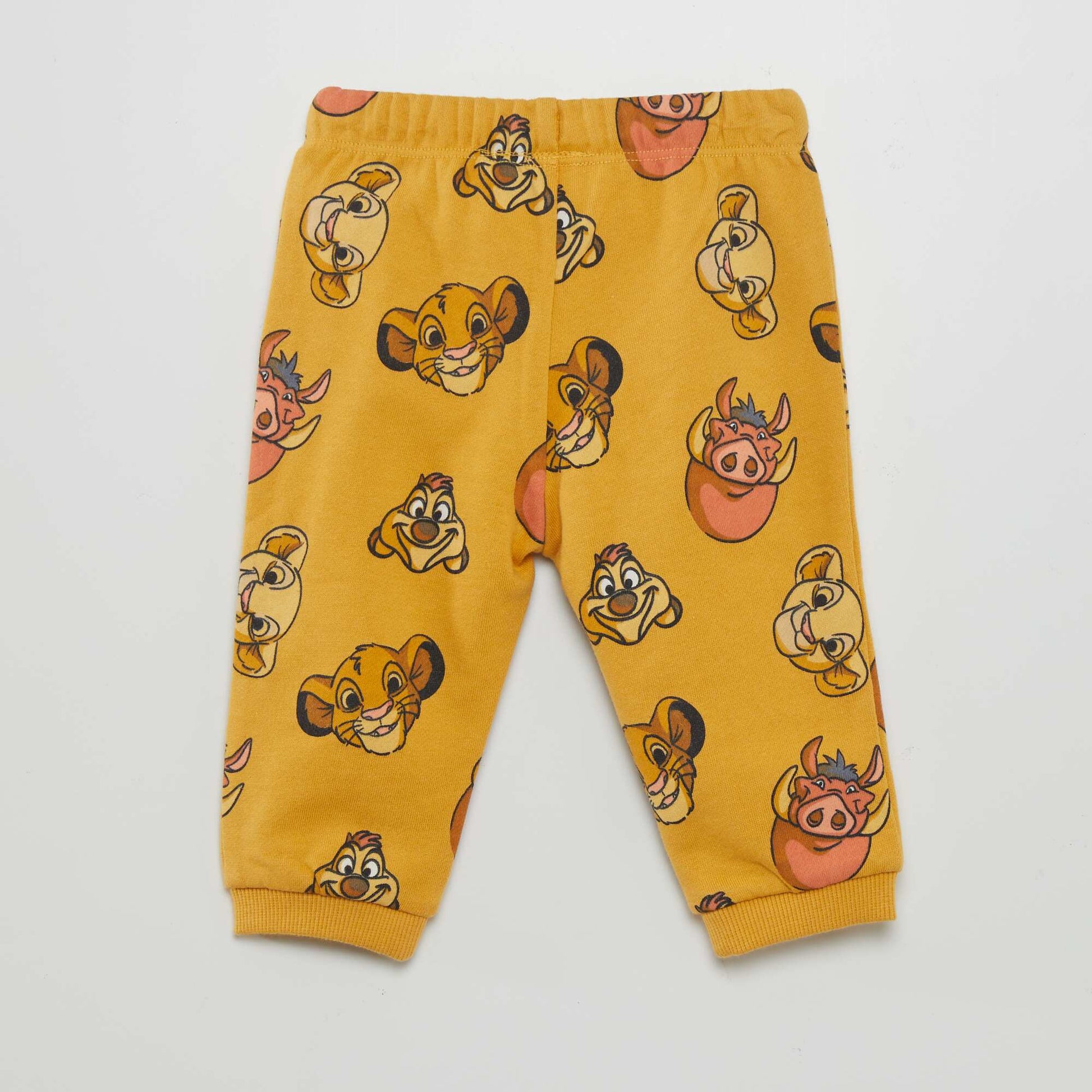 'Simba' printed joggers YELLOW