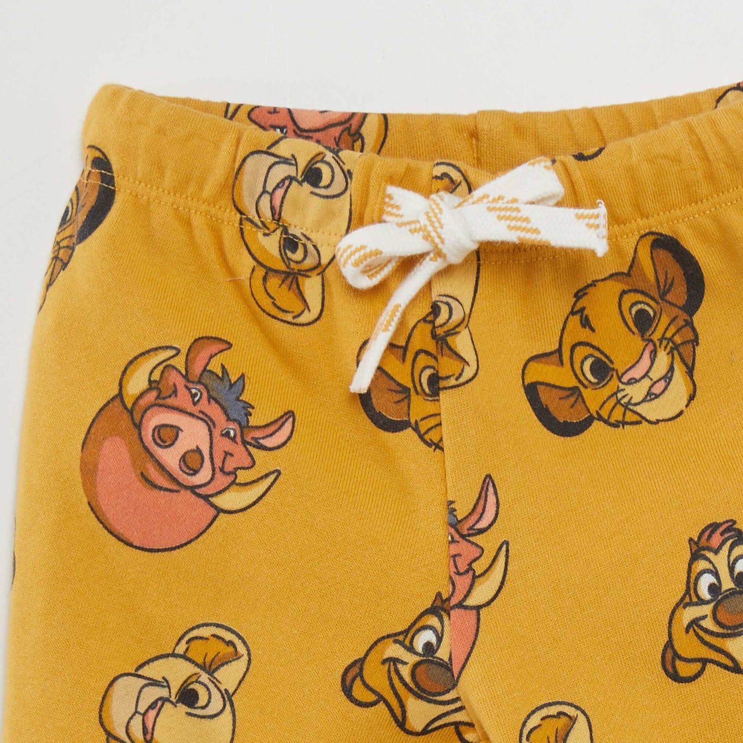 'Simba' printed joggers YELLOW