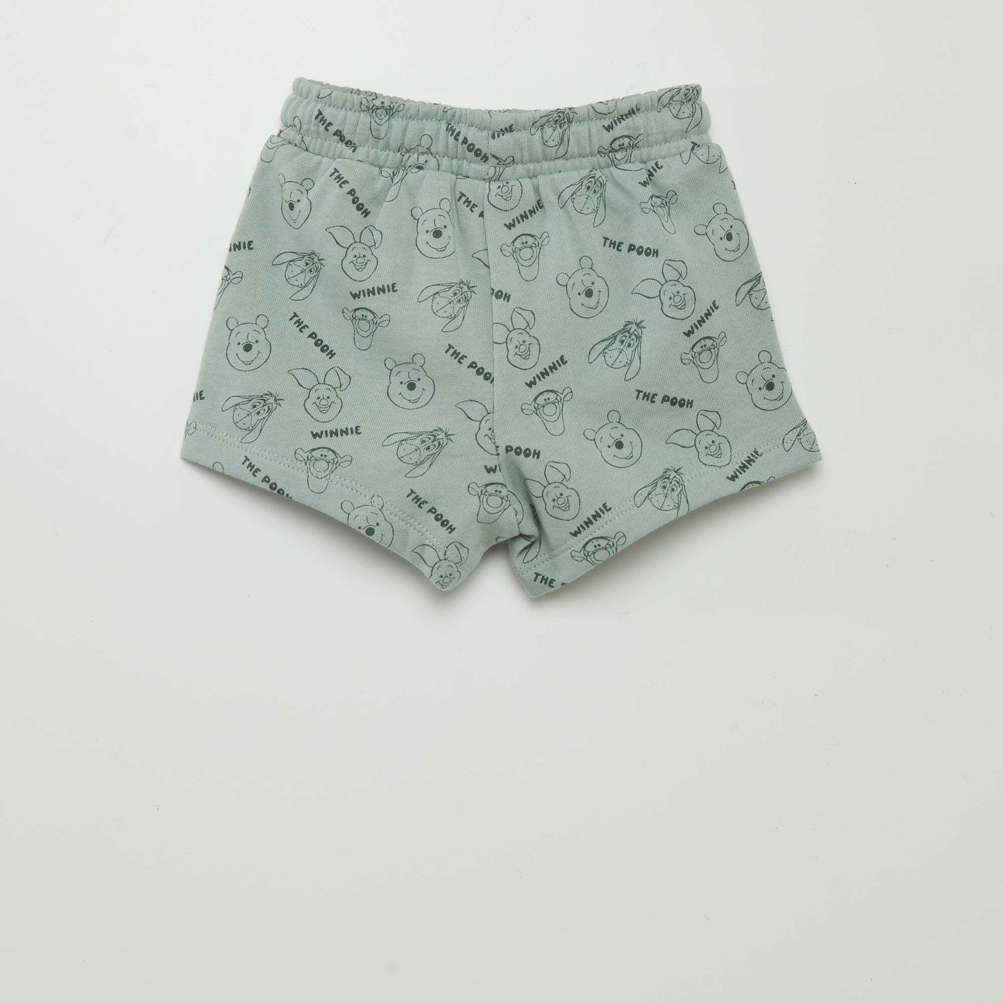Shorts with all-over Winnie the Pooh print GREEN