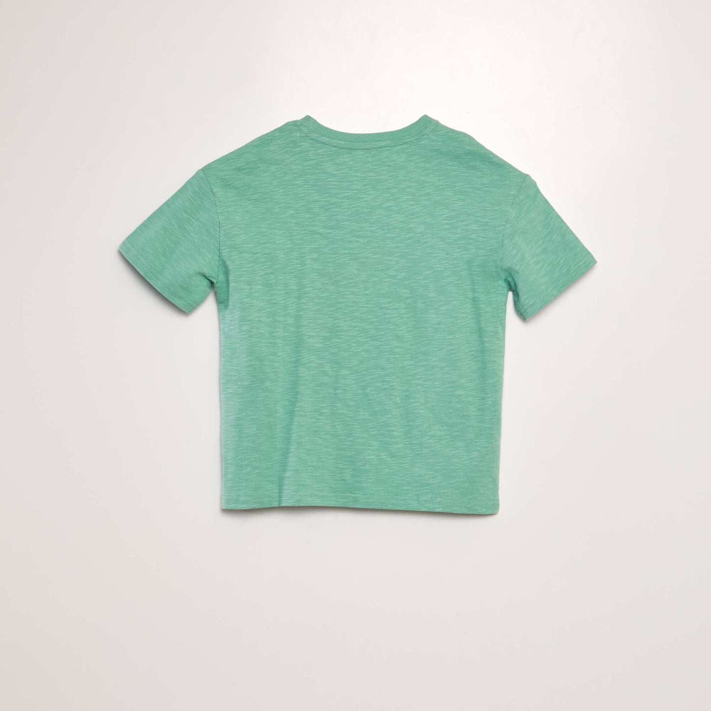 Loose-fit T-shirt with round neckline GREEN