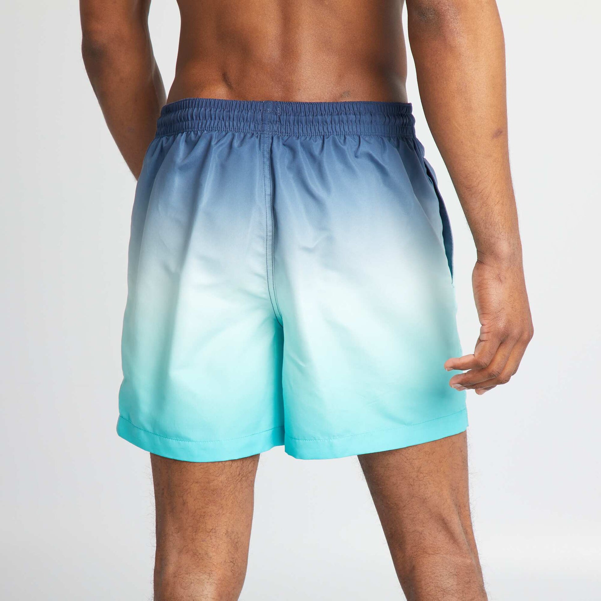 Tie-dye swim shorts BLUE