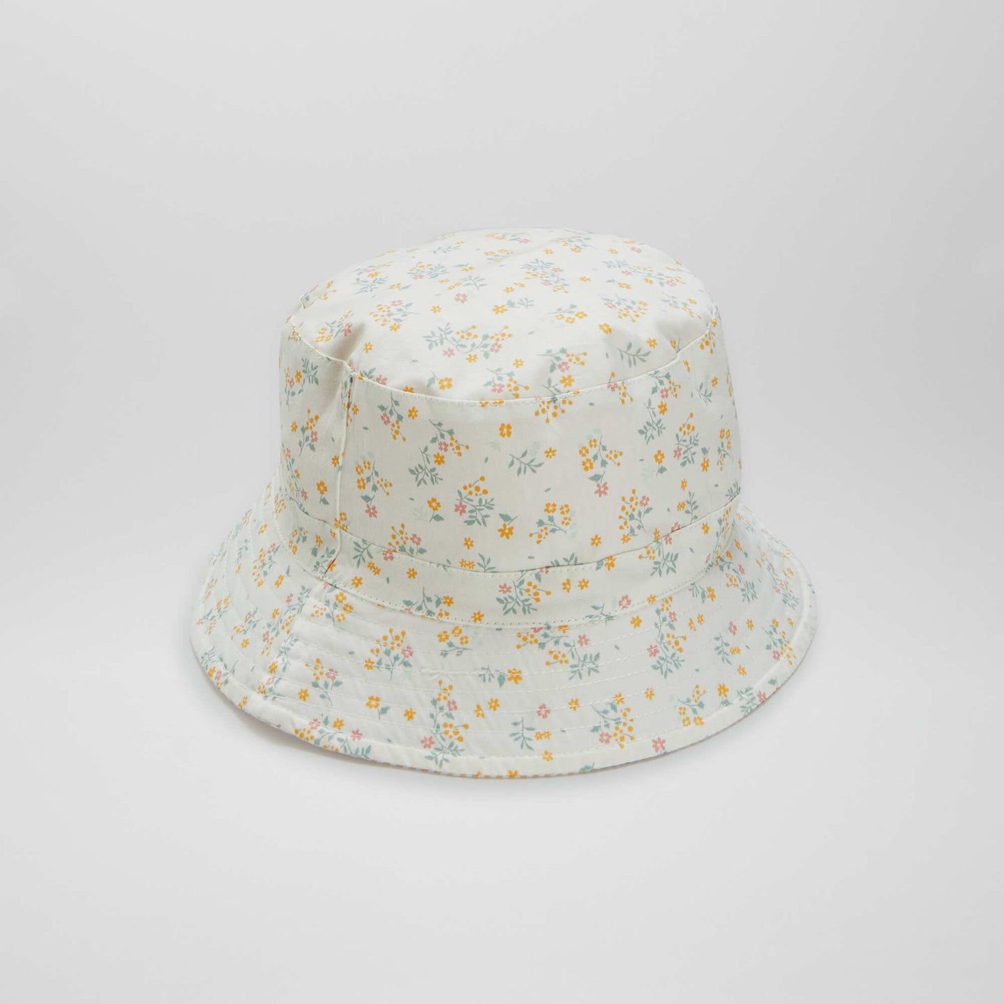 Floral bucket hat YELLOW