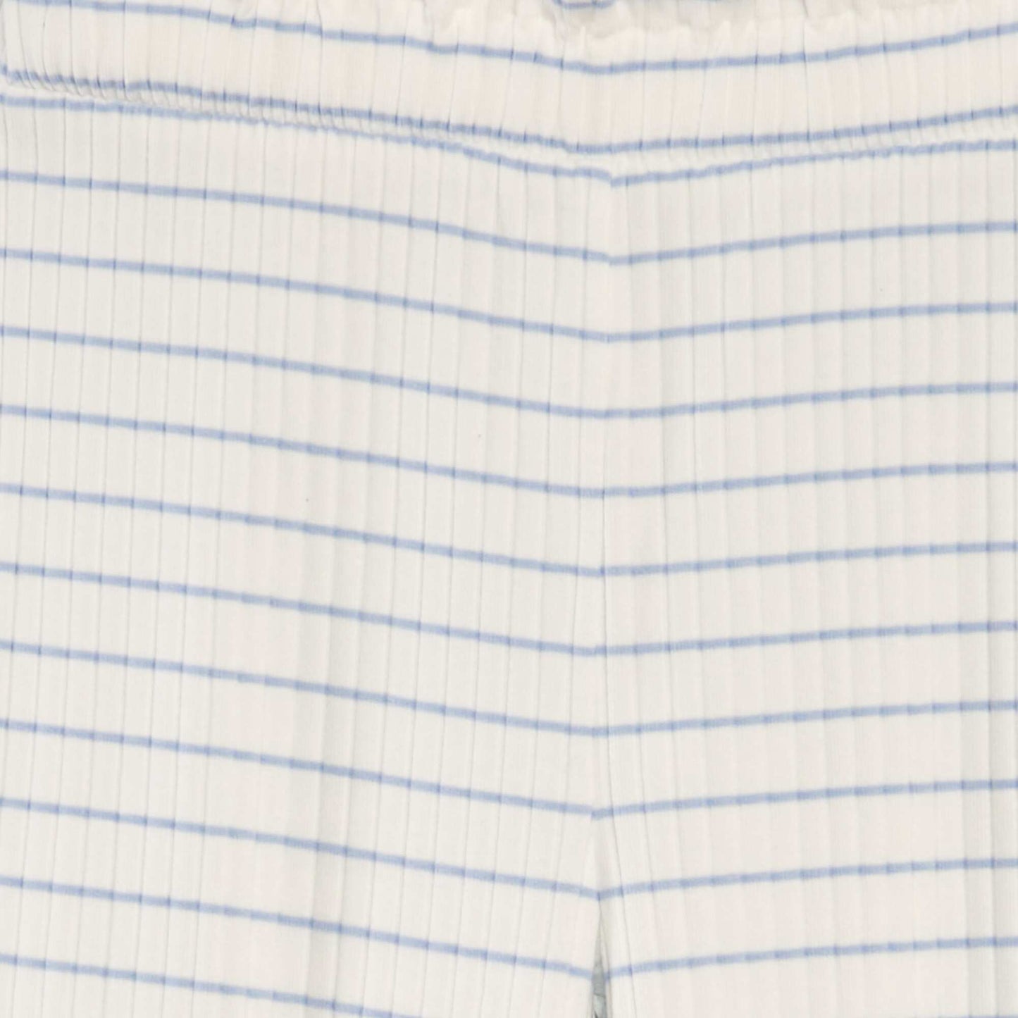 Ribbed knit wide-leg trousers BLUE