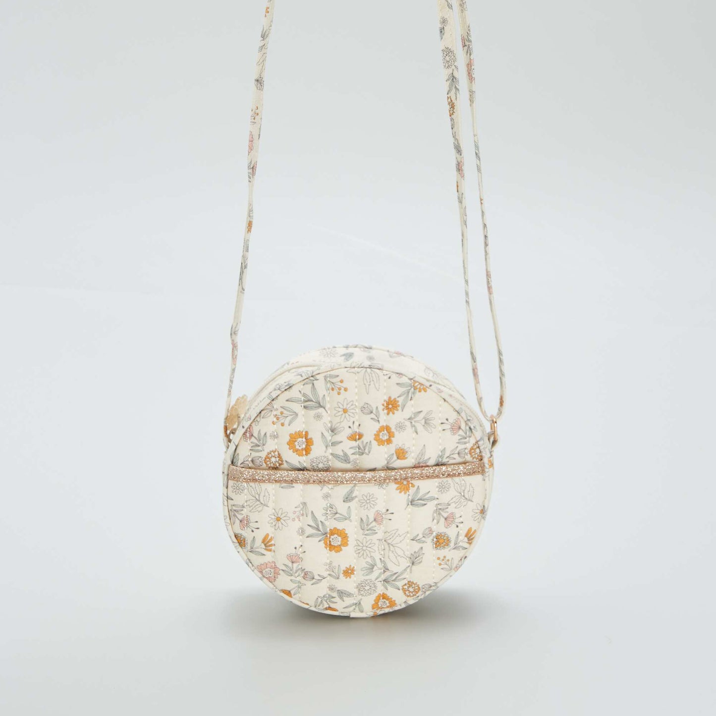 حقيبة زهرية مستديرة BEIGE
