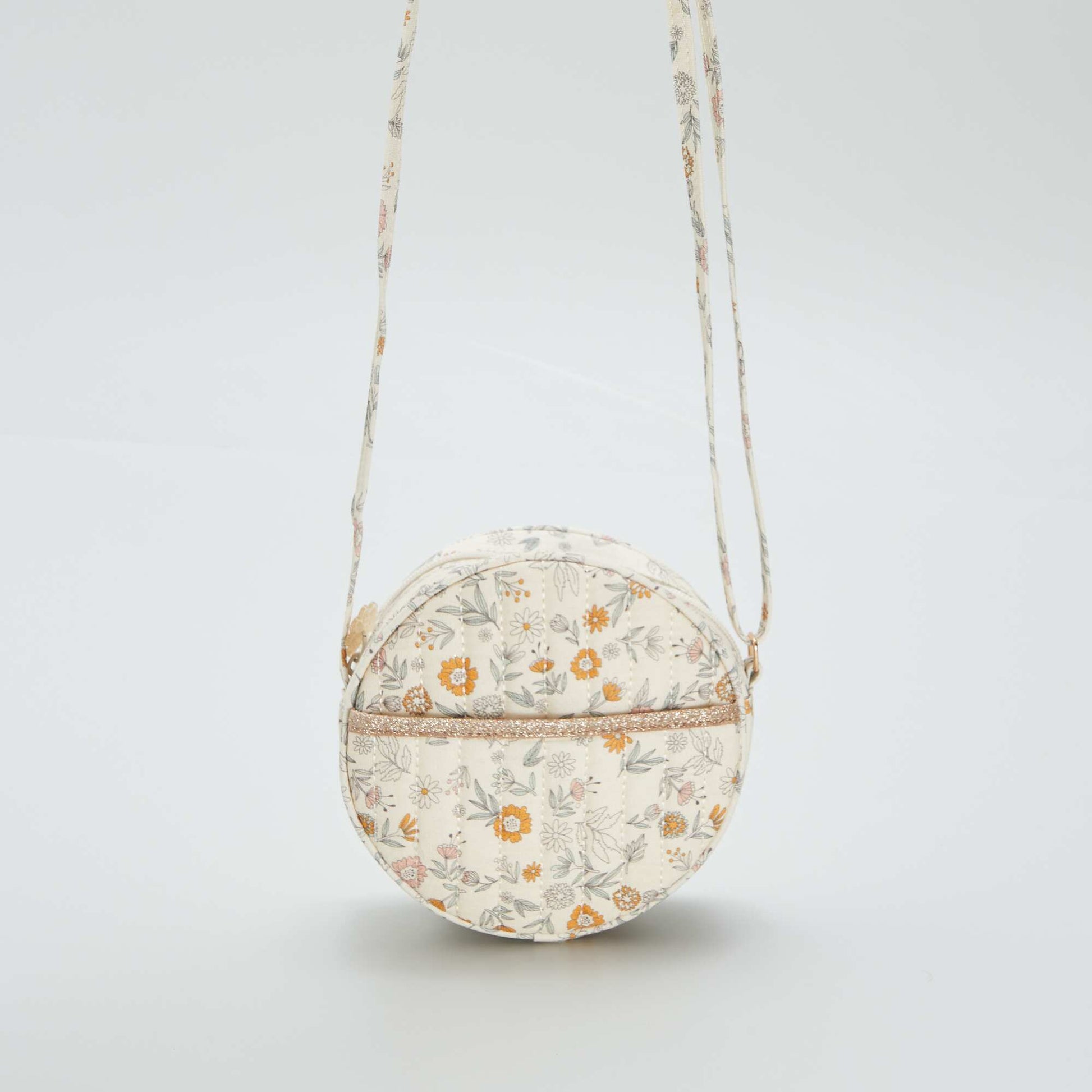 حقيبة زهرية مستديرة BEIGE