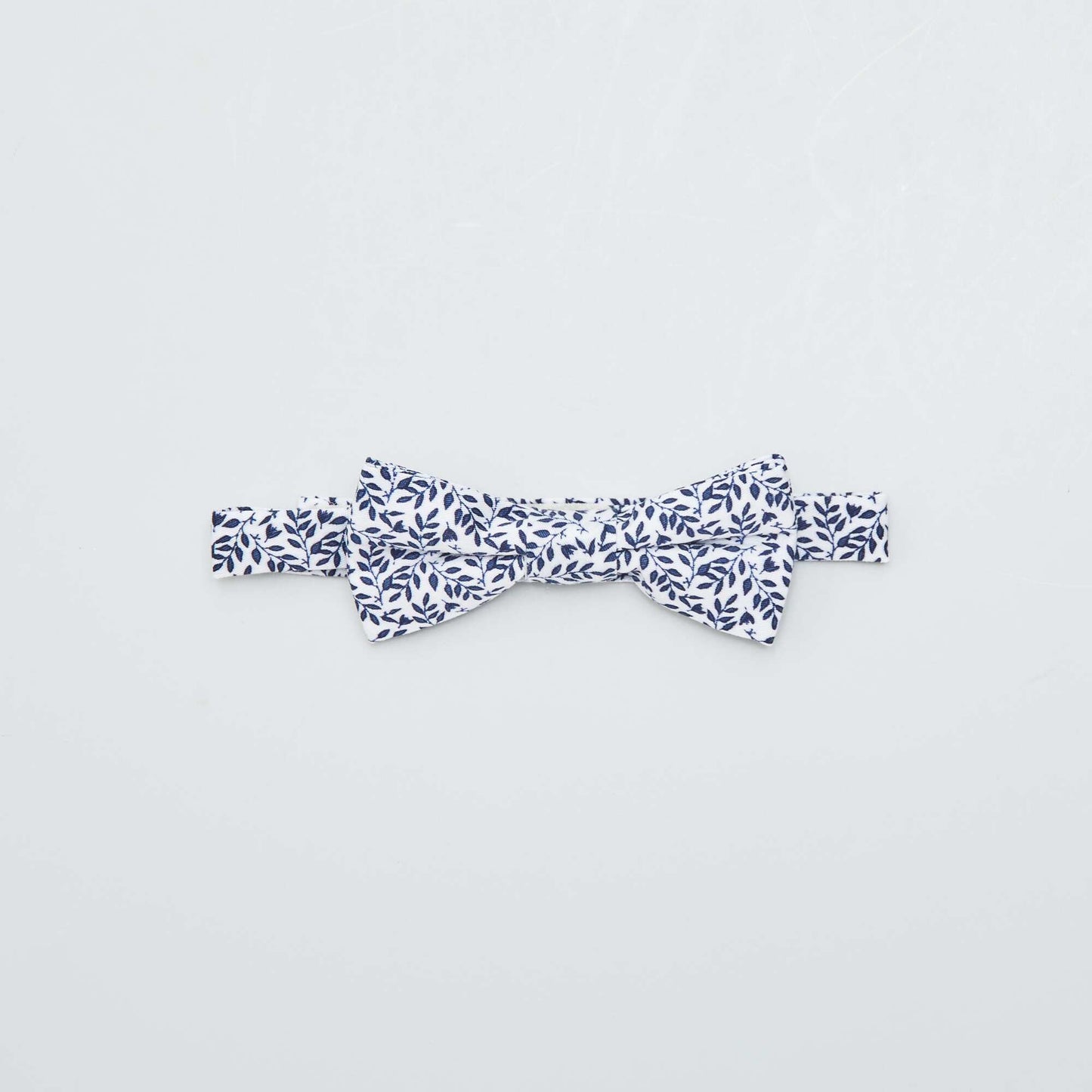 Floral bow tie WHITE