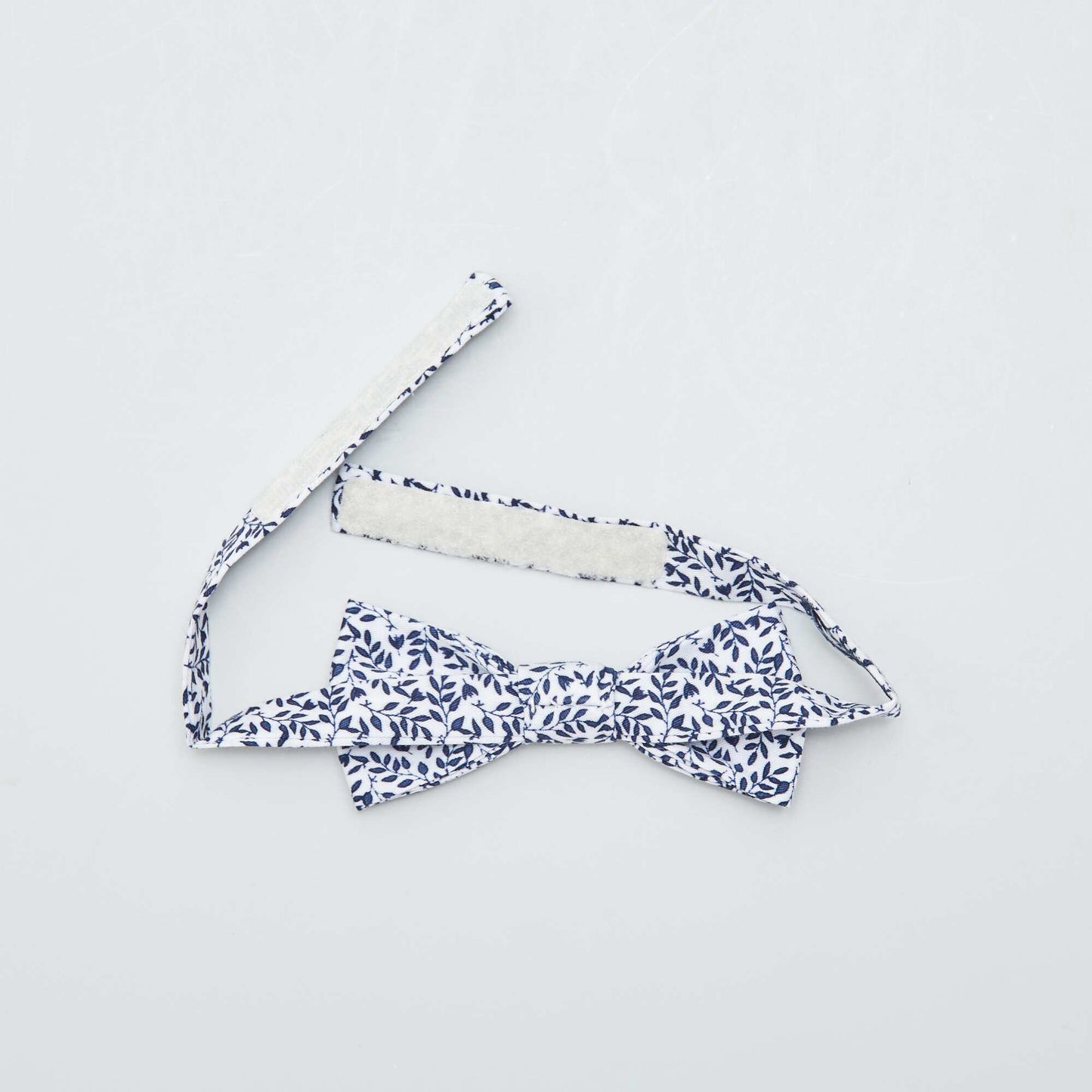 Floral bow tie WHITE