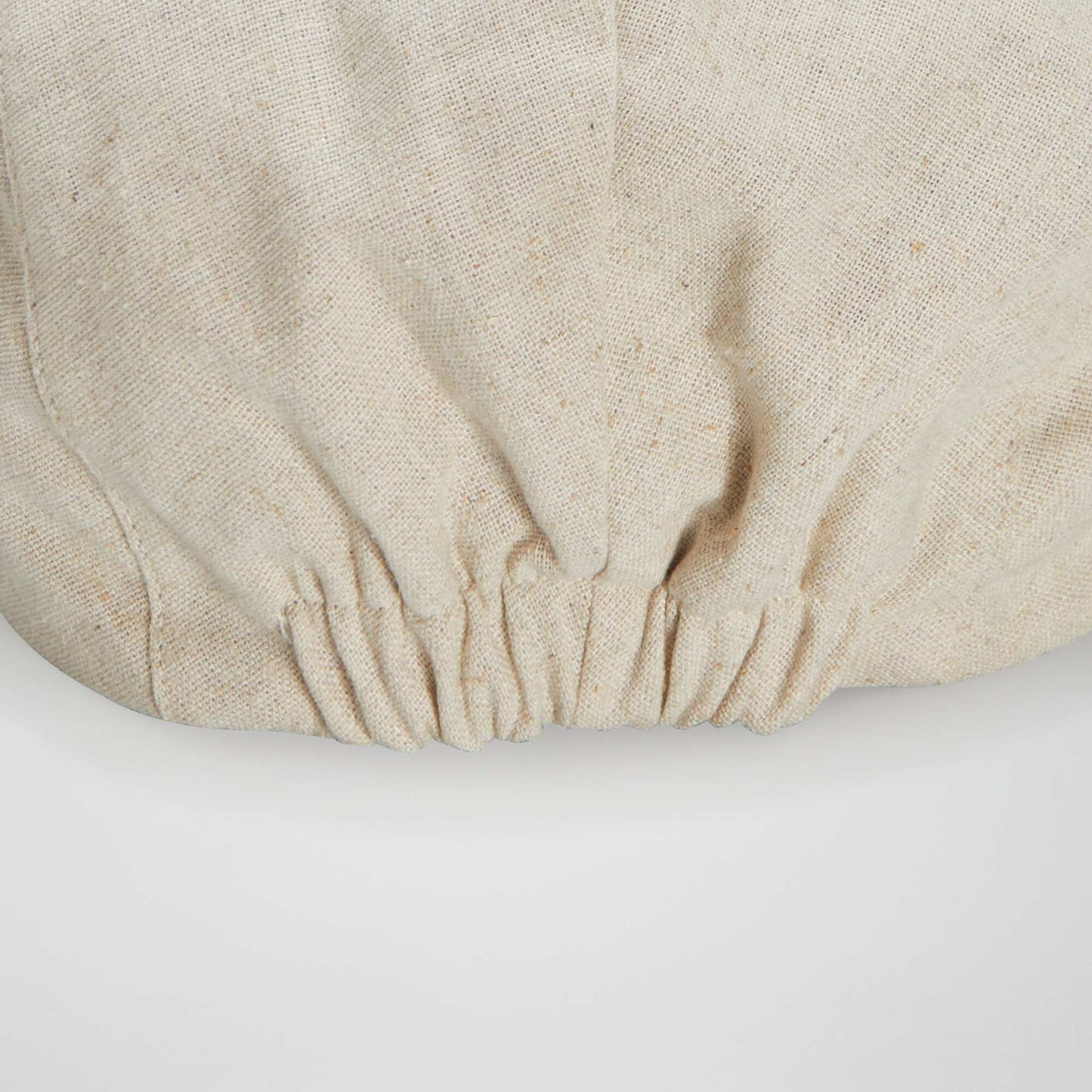 Plain baker boy-style beret BEIGE